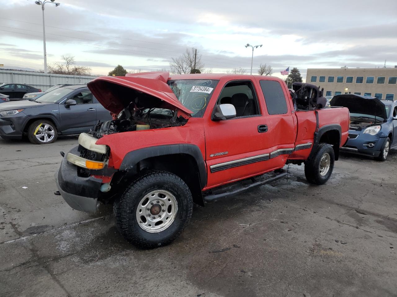 CHEVROLET SILVERADO 2002 1gchk29u32e198951