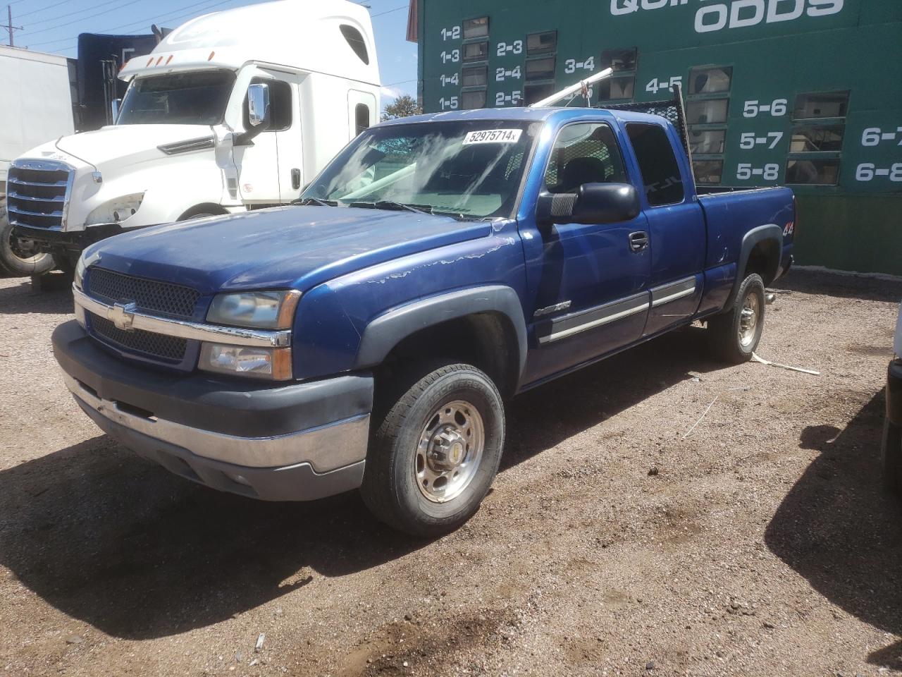 CHEVROLET SILVERADO 2004 1gchk29u34e169484