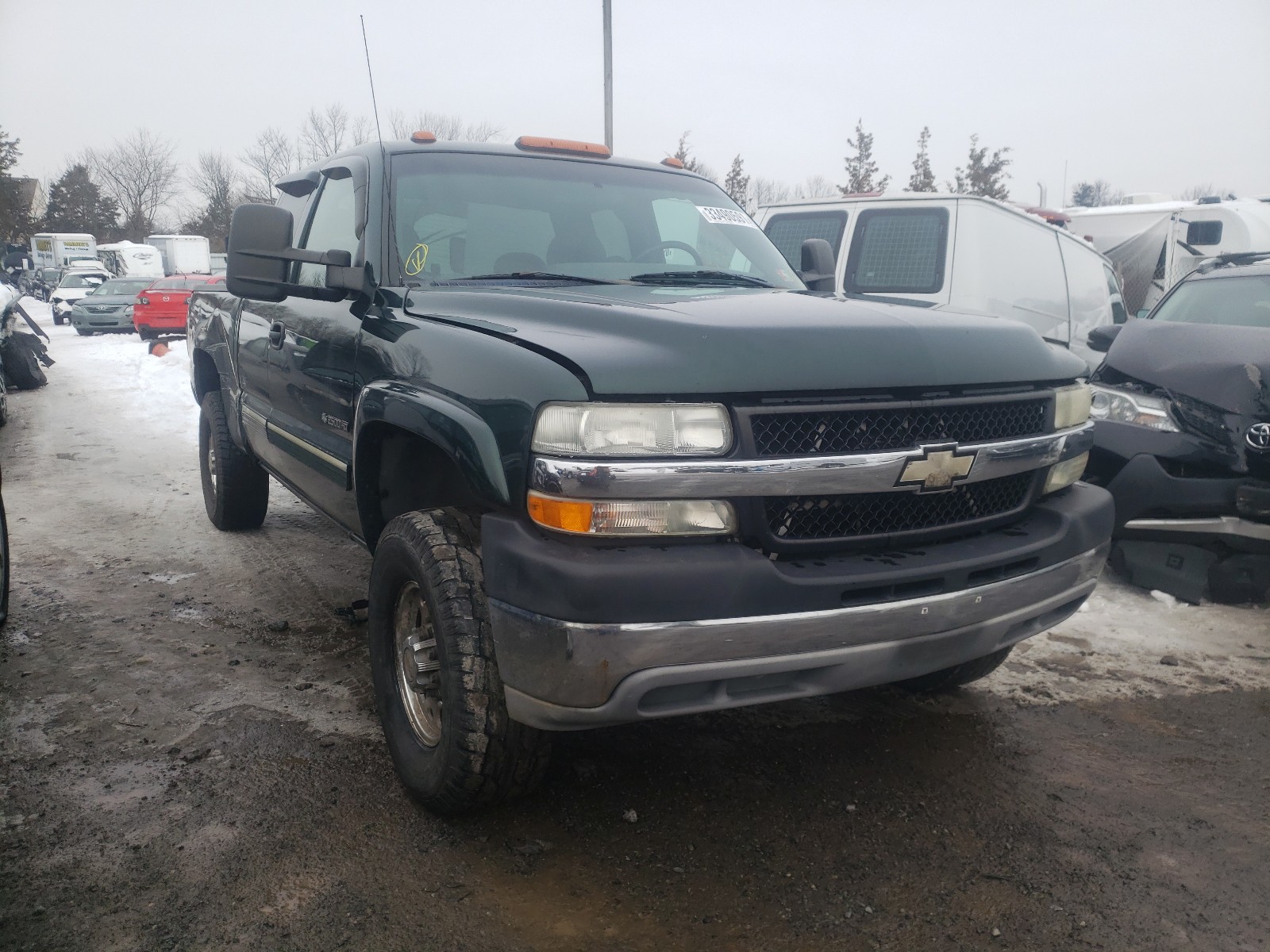 CHEVROLET SILVERADO 2002 1gchk29u42e206264