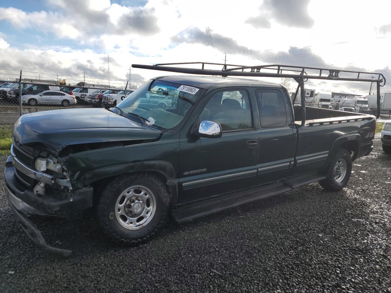 CHEVROLET SILVERADO 2002 1gchk29u52e270720