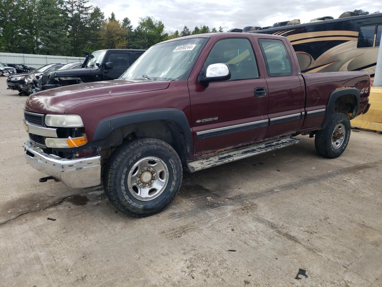 CHEVROLET SILVERADO 2001 1gchk29u61e313816