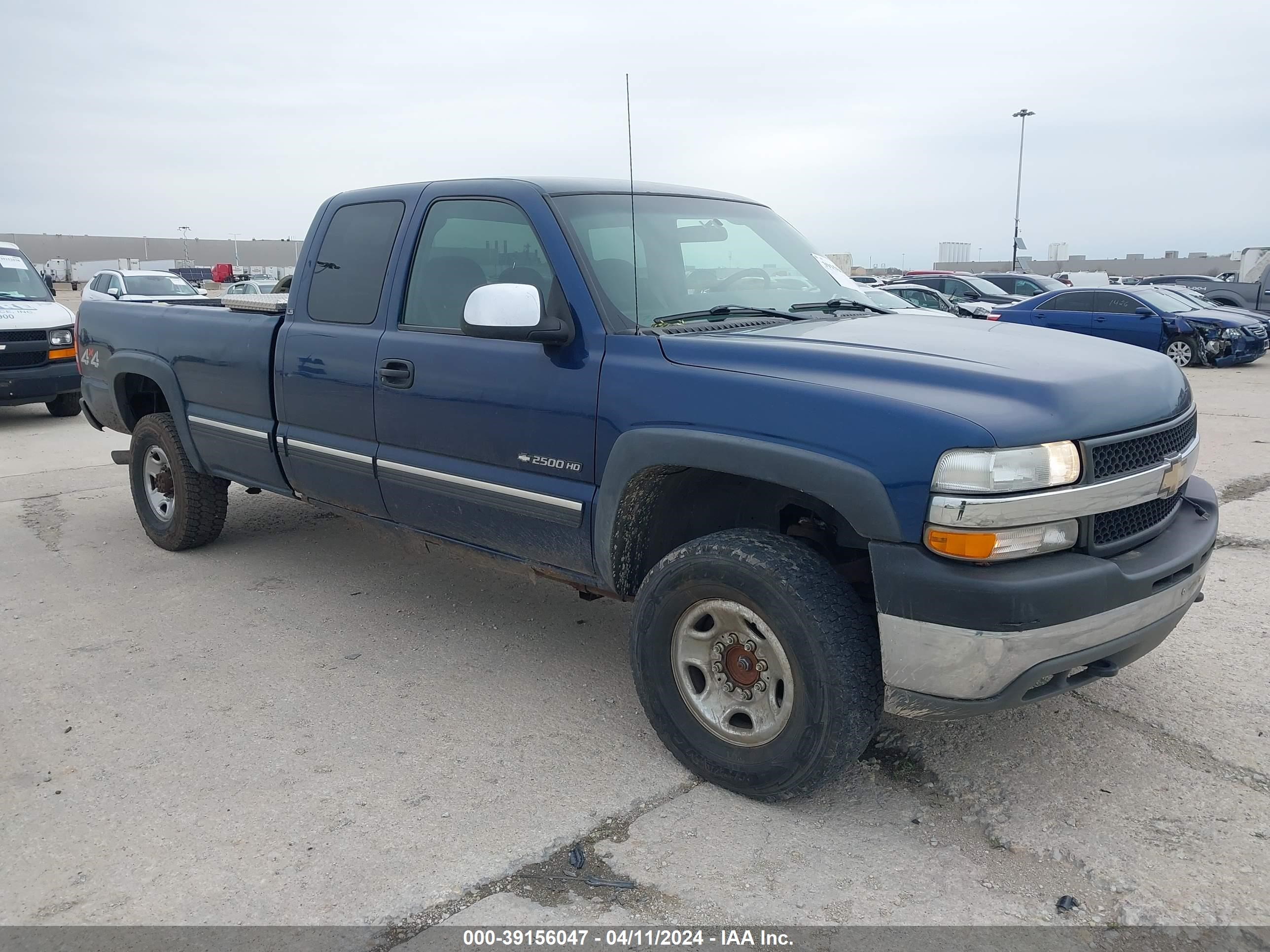 CHEVROLET SILVERADO 2002 1gchk29u62e106361