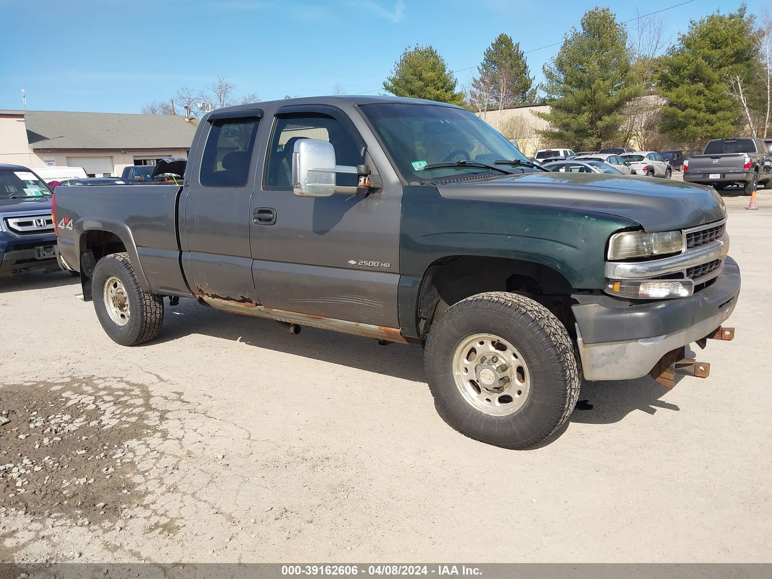 CHEVROLET SILVERADO 2002 1gchk29u62e177625