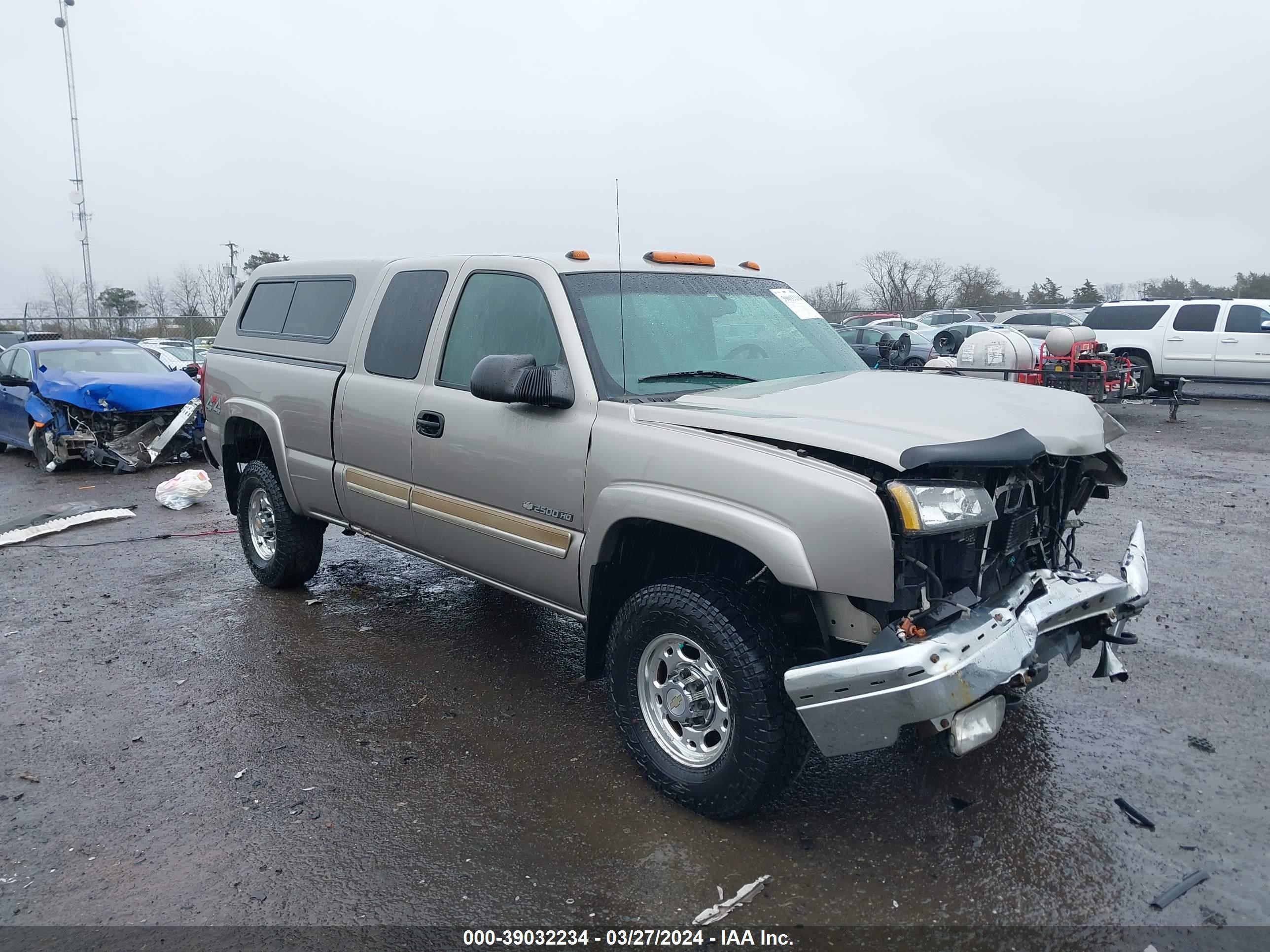 CHEVROLET SILVERADO 2003 1gchk29u63e309879