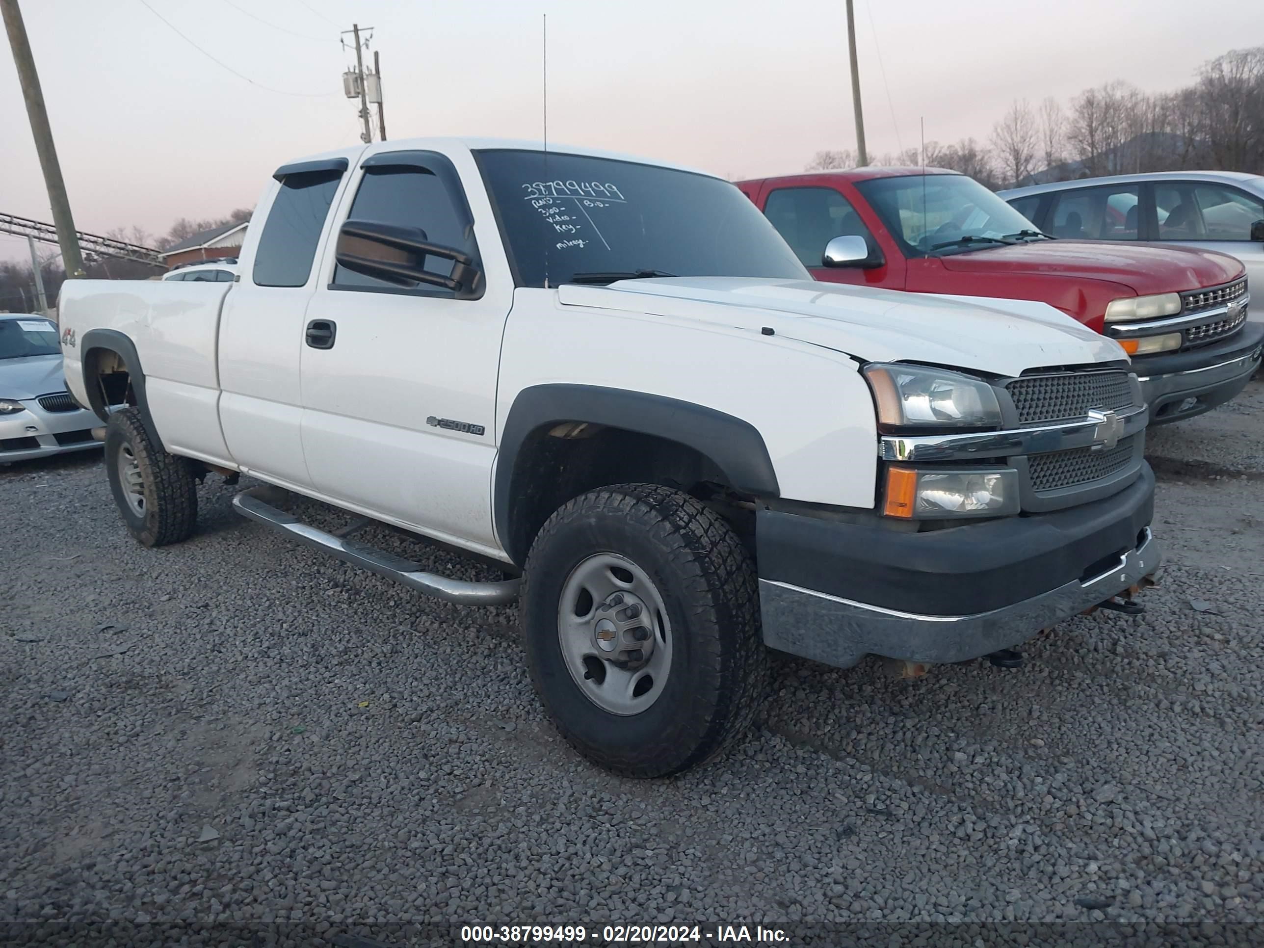 CHEVROLET SILVERADO 2004 1gchk29u64e330426