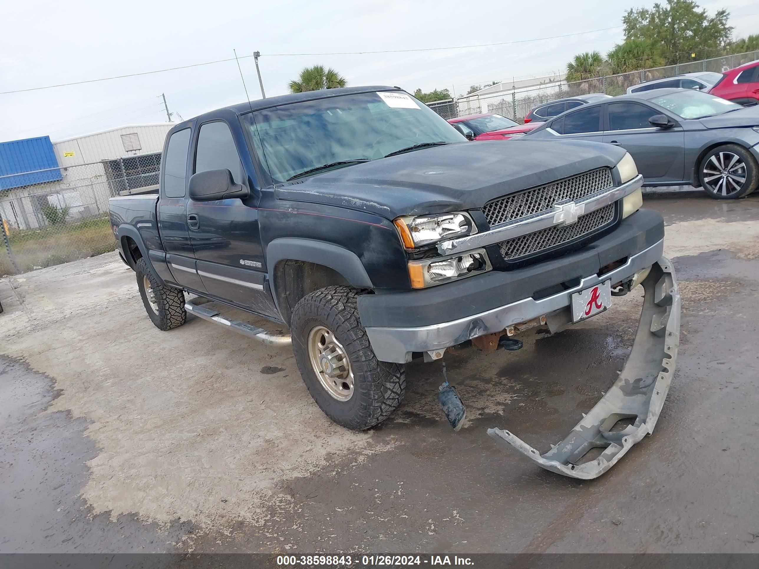 CHEVROLET SILVERADO 2003 1gchk29ux3e274585