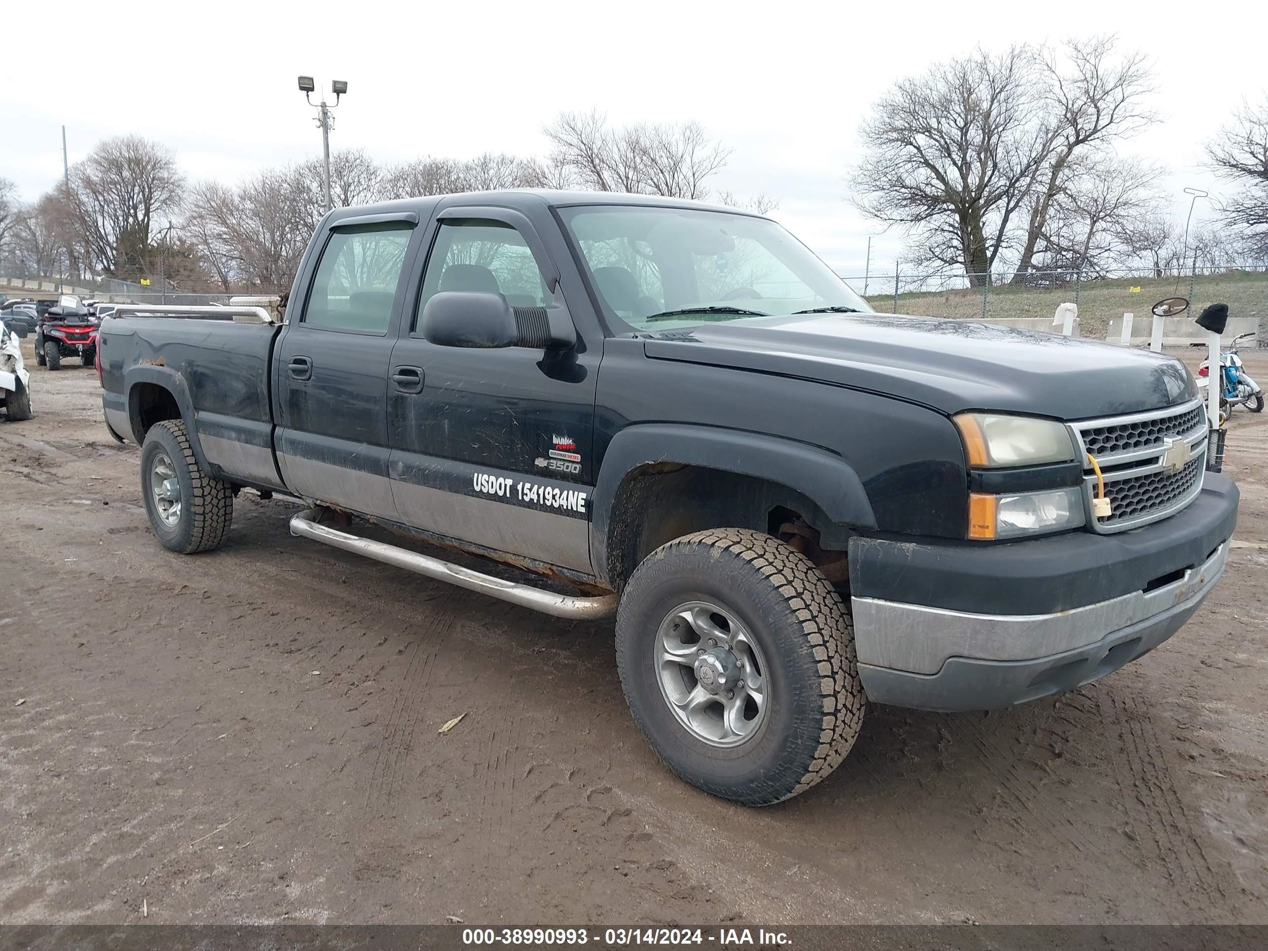 CHEVROLET SILVERADO 2005 1gchk33205f935549