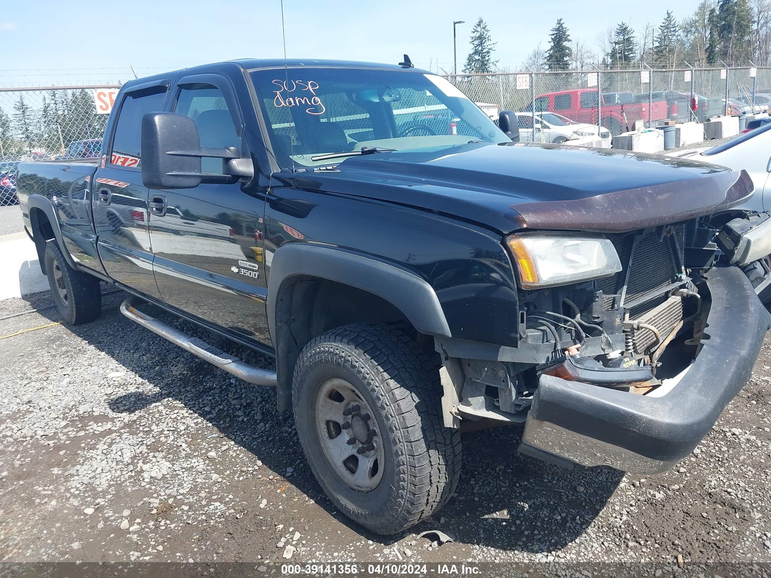 CHEVROLET SILVERADO 2006 1gchk33d26f246891