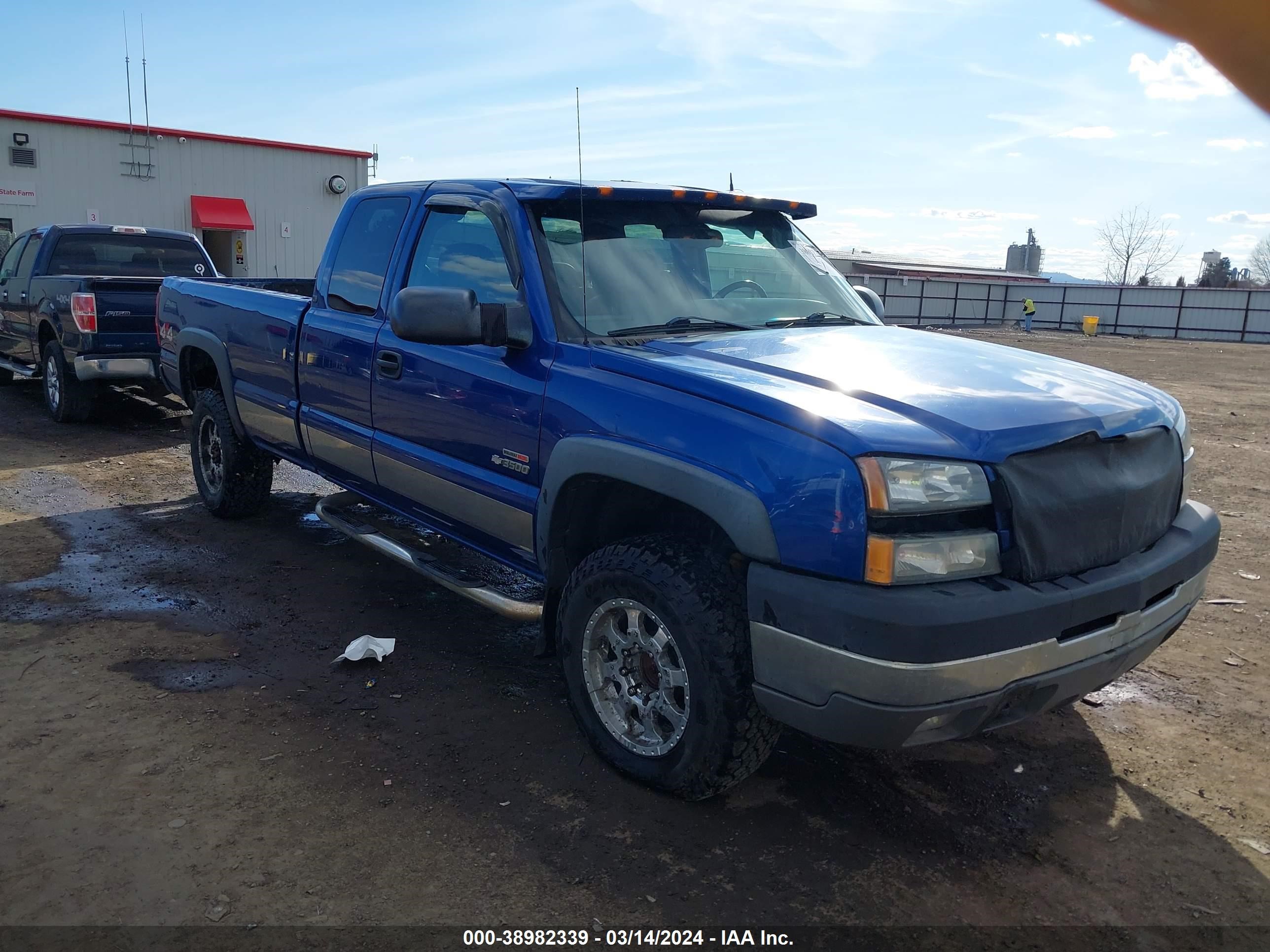 CHEVROLET SILVERADO 2004 1gchk39274e251058