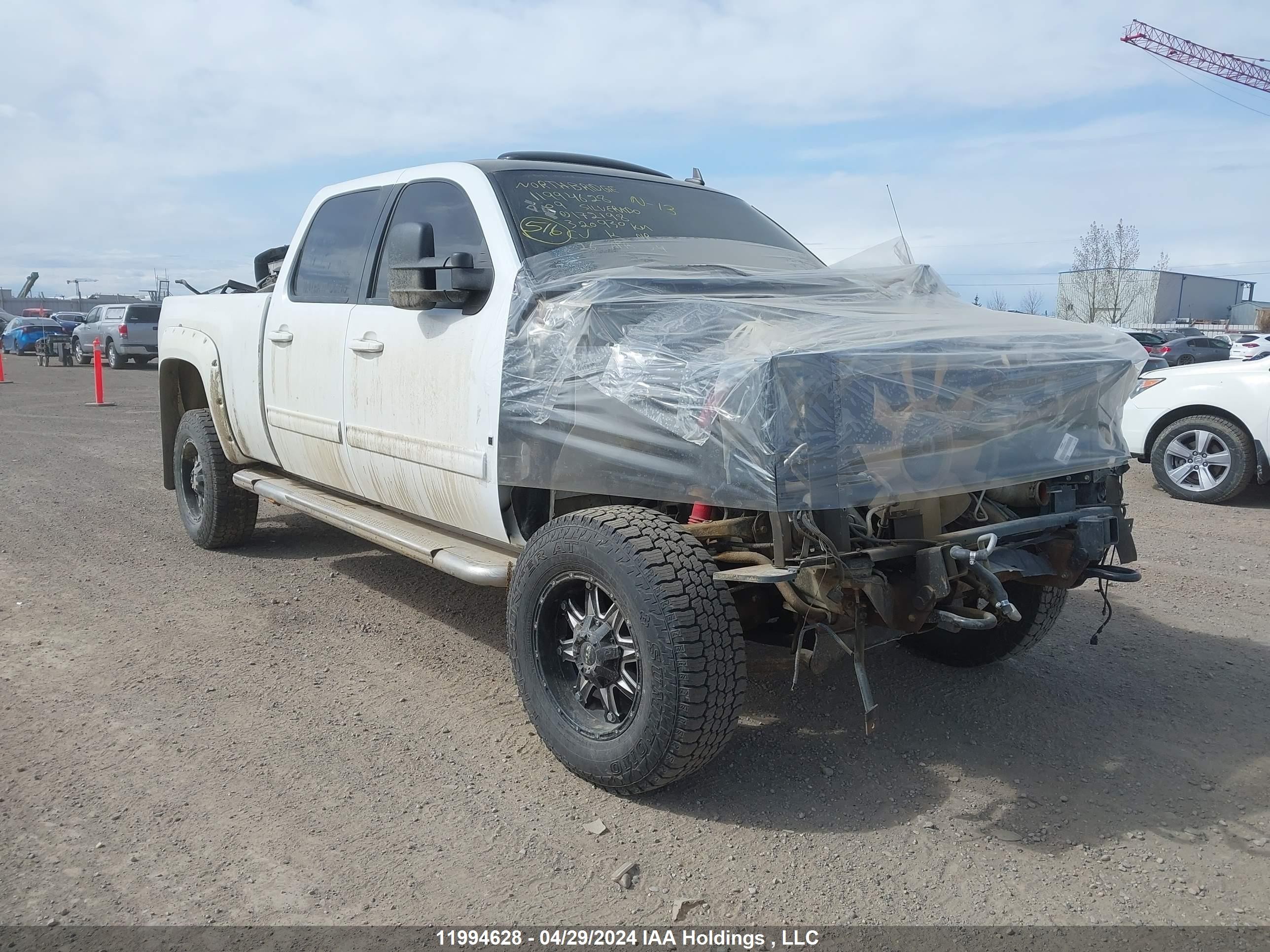 CHEVROLET SILVERADO 2009 1gchk43679f172198