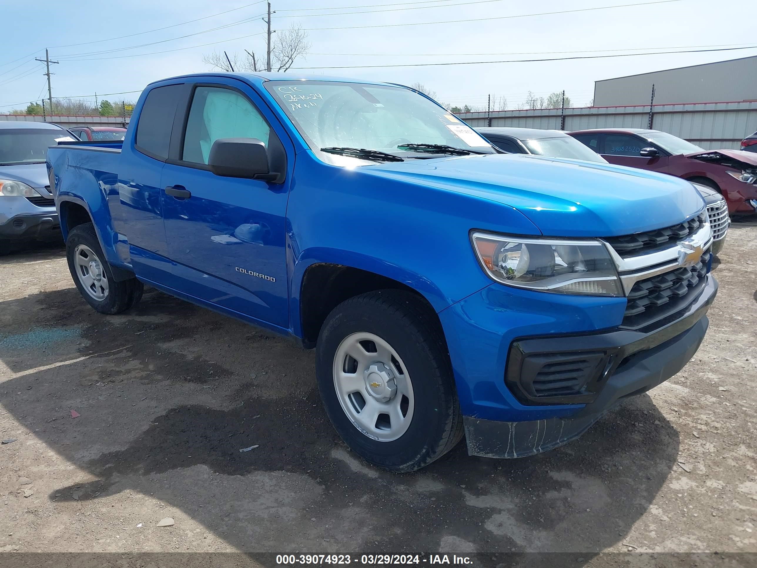 CHEVROLET COLORADO 2021 1gchsbea4m1138182