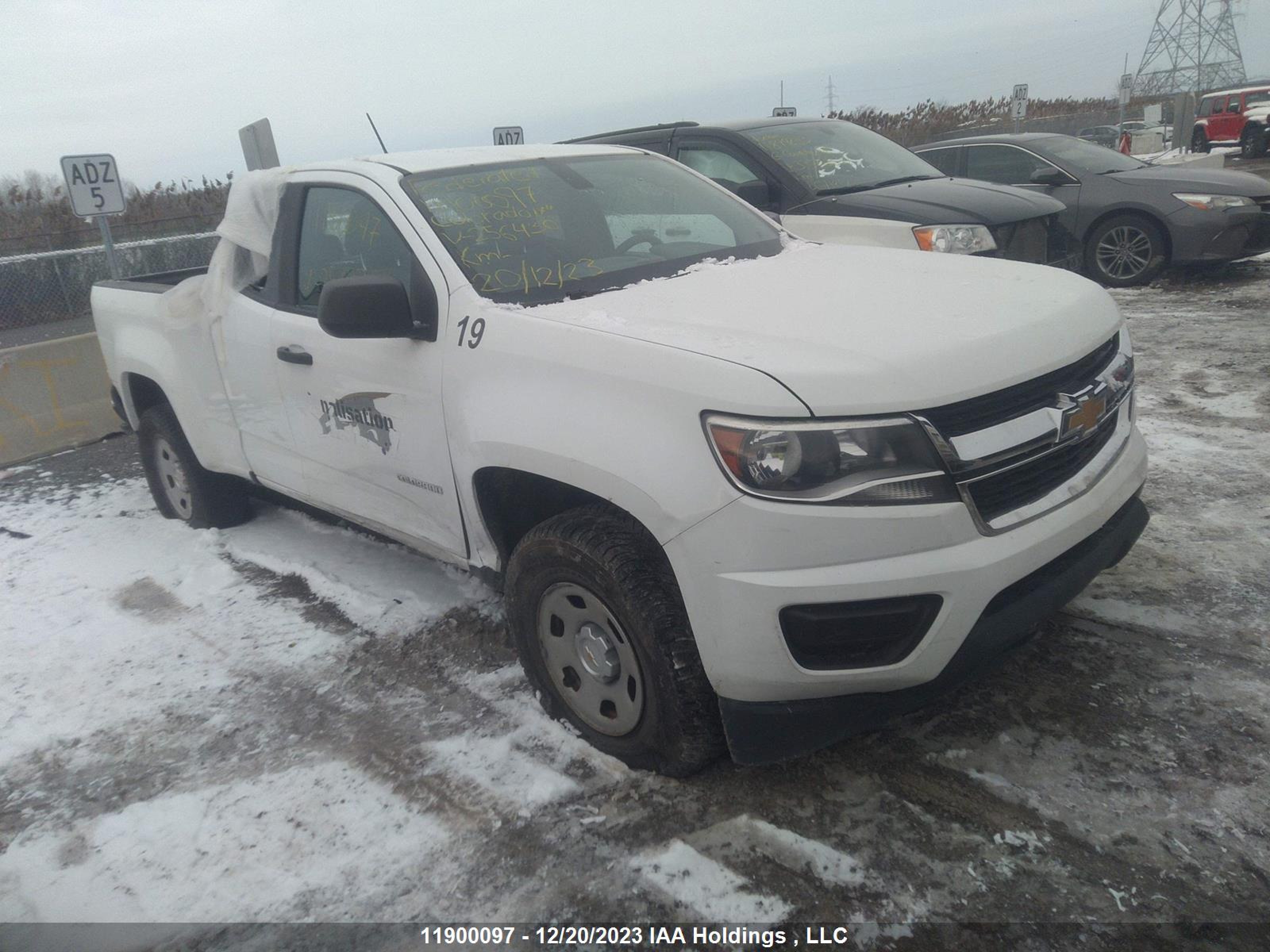 CHEVROLET COLORADO 2017 1gchsbea9h1256430