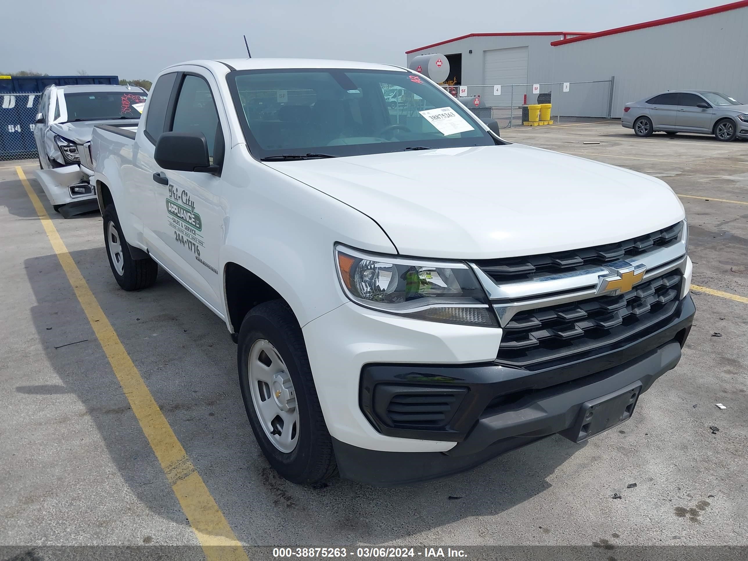 CHEVROLET COLORADO 2021 1gchsben1m1110312