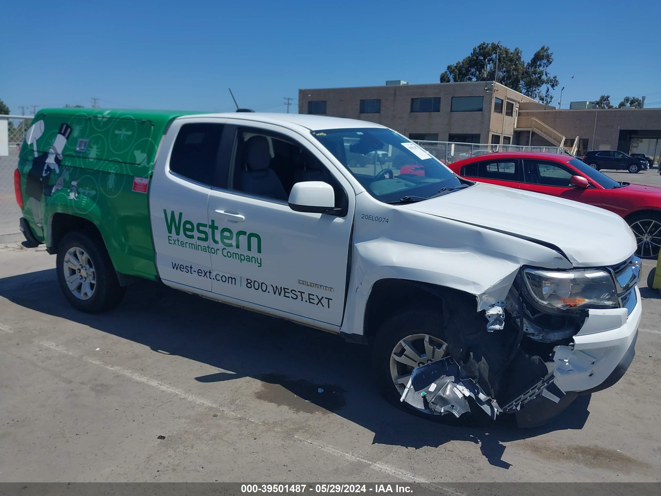 CHEVROLET COLORADO 2020 1gchscea4l1219901