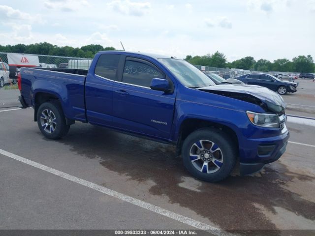 CHEVROLET COLORADO 2016 1gchtbe37g1219681