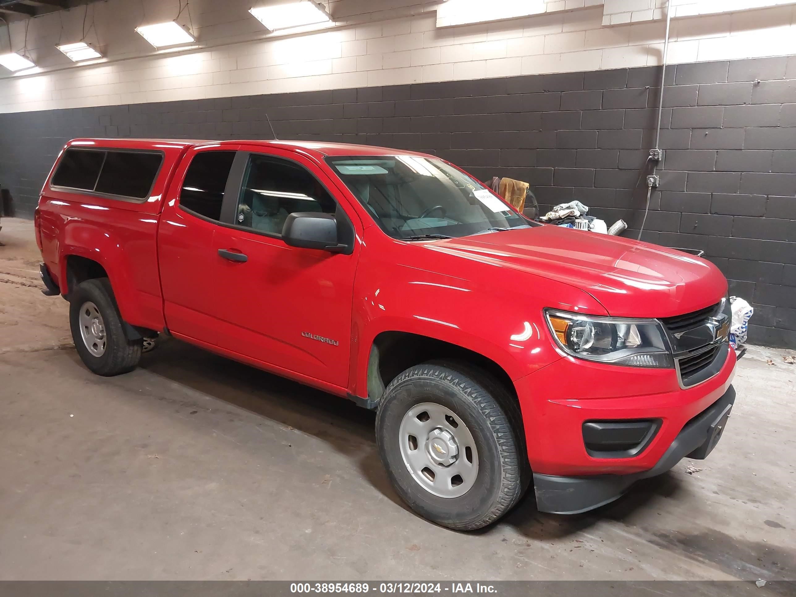 CHEVROLET COLORADO 2019 1gchtbeaxk1315568