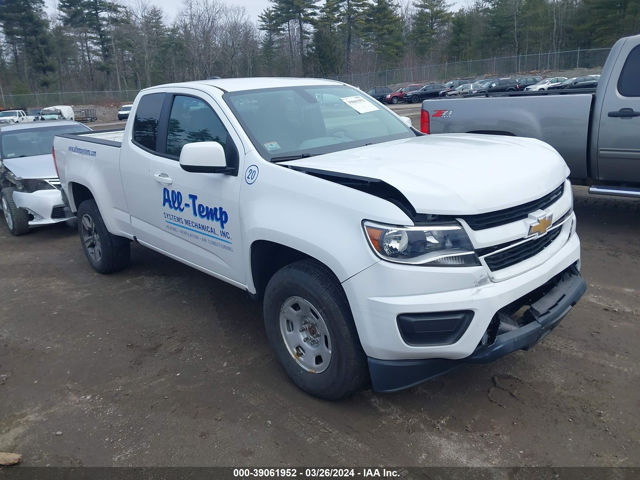 CHEVROLET COLORADO 2018 1gchtben0j1181736