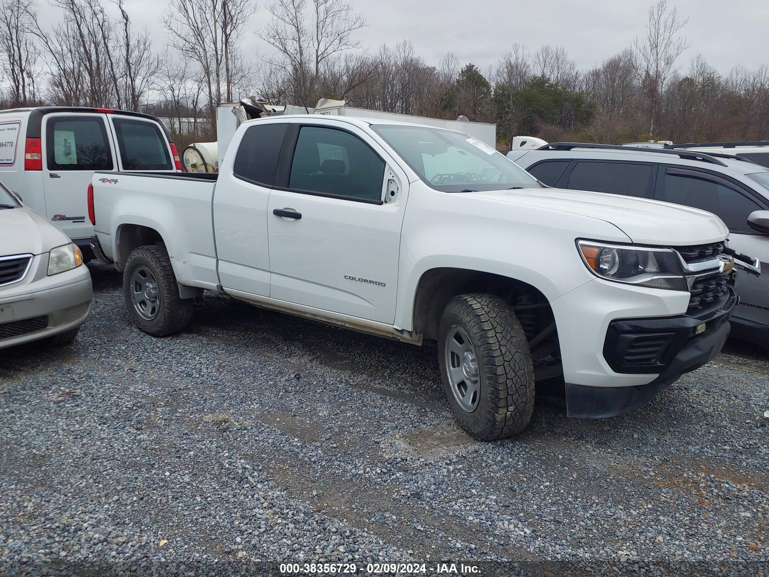 CHEVROLET COLORADO 2021 1gchtben1m1257369