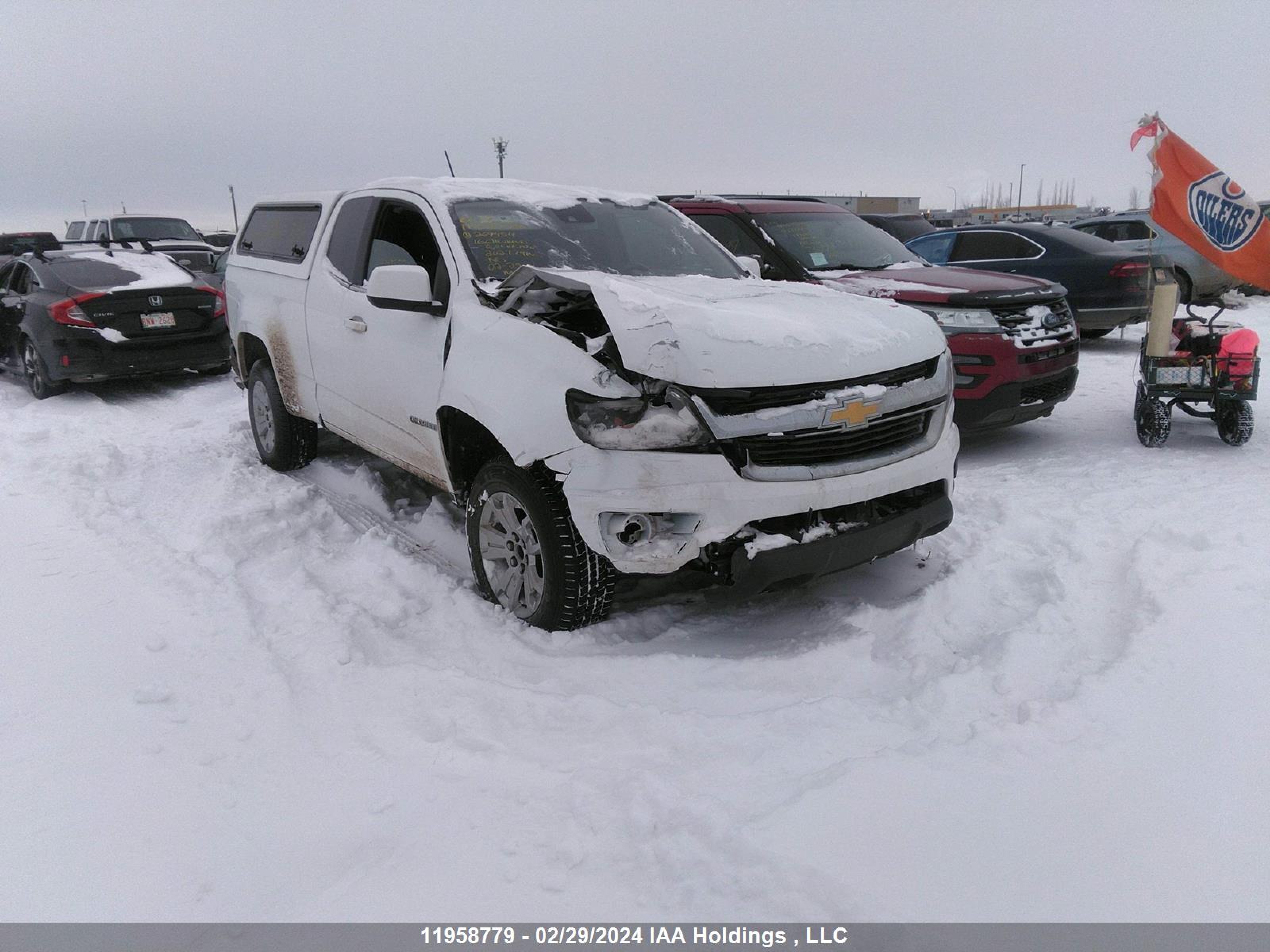 CHEVROLET COLORADO 2016 1gchtce37g1269454