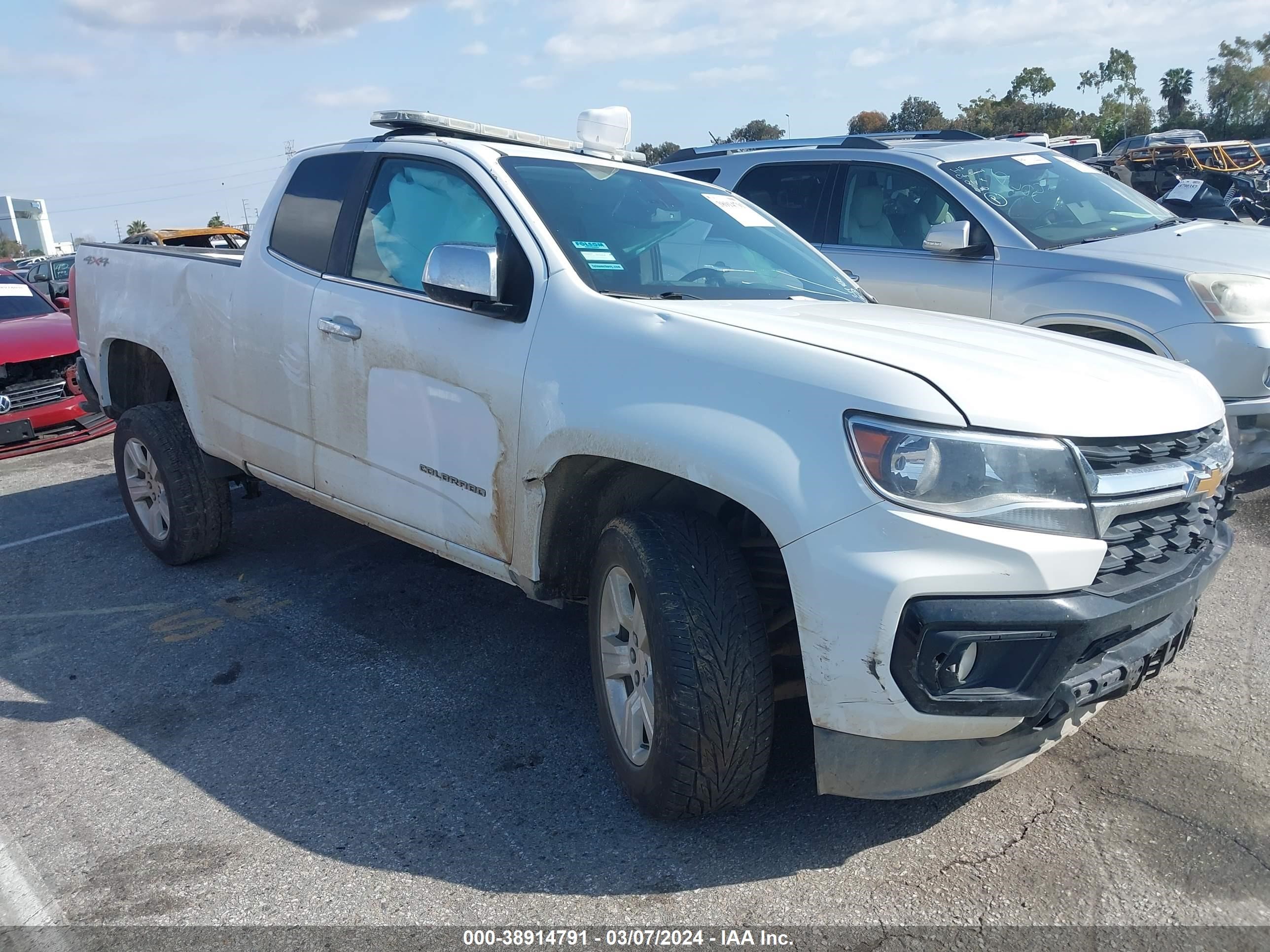 CHEVROLET COLORADO 2022 1gchtcea0n1249378