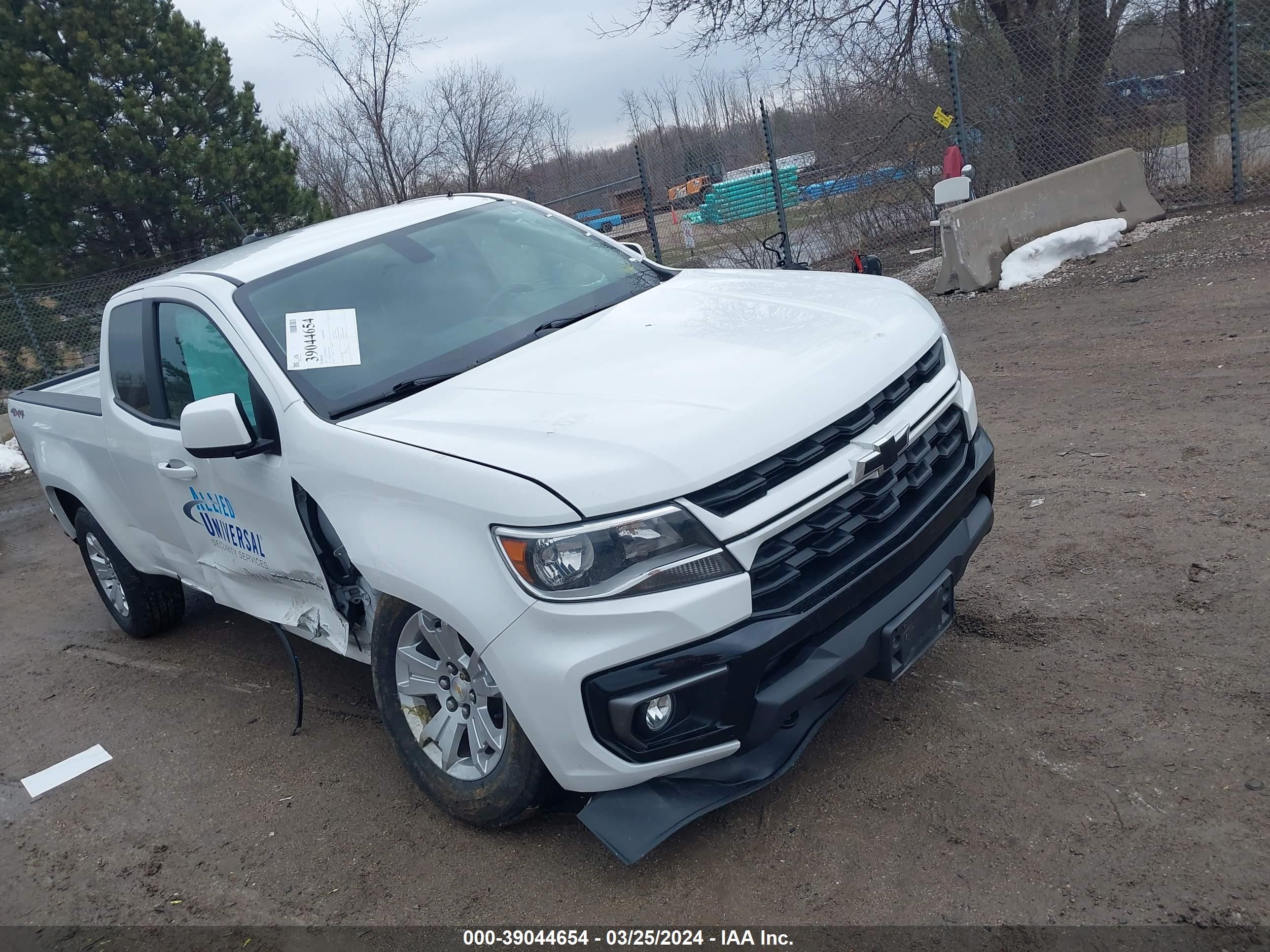 CHEVROLET COLORADO 2022 1gchtcea2n1133034