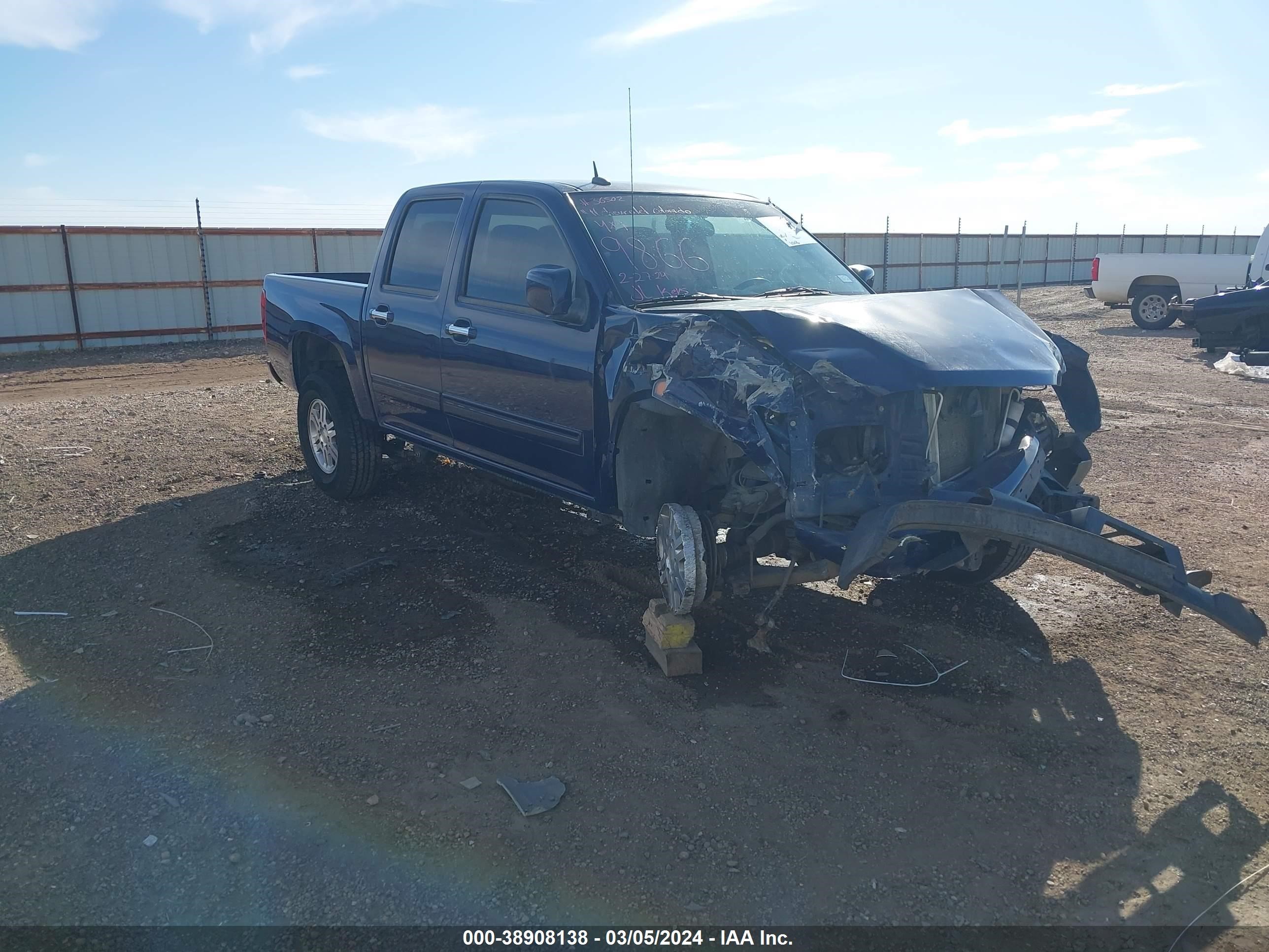 CHEVROLET COLORADO 2011 1gchtcfe4b8119866