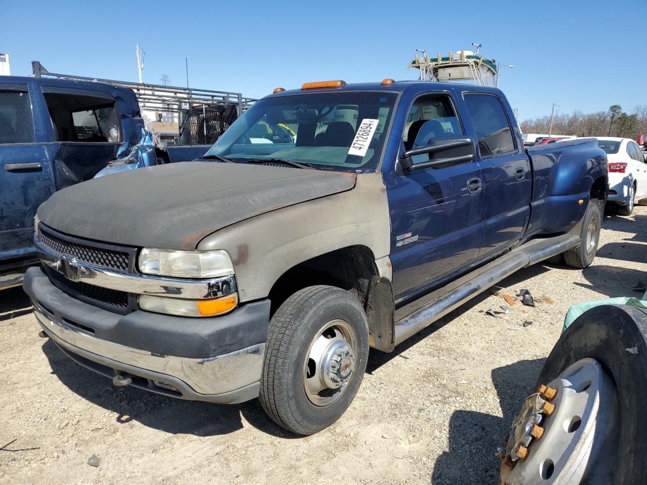 CHEVROLET SILVERADO 2002 1gcjc33162f160823