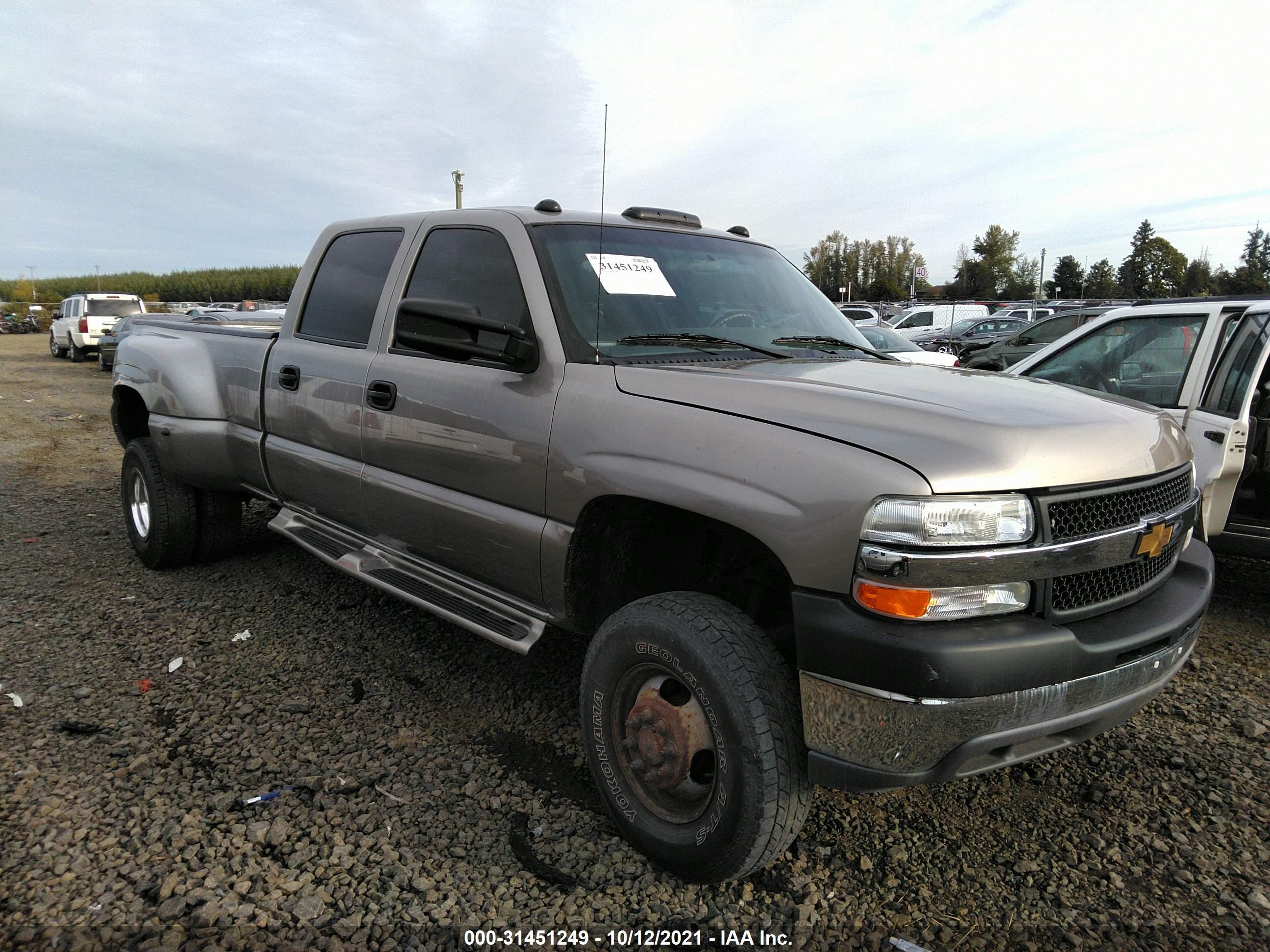 CHEVROLET SILVERADO 2002 1gcjk33122f119530