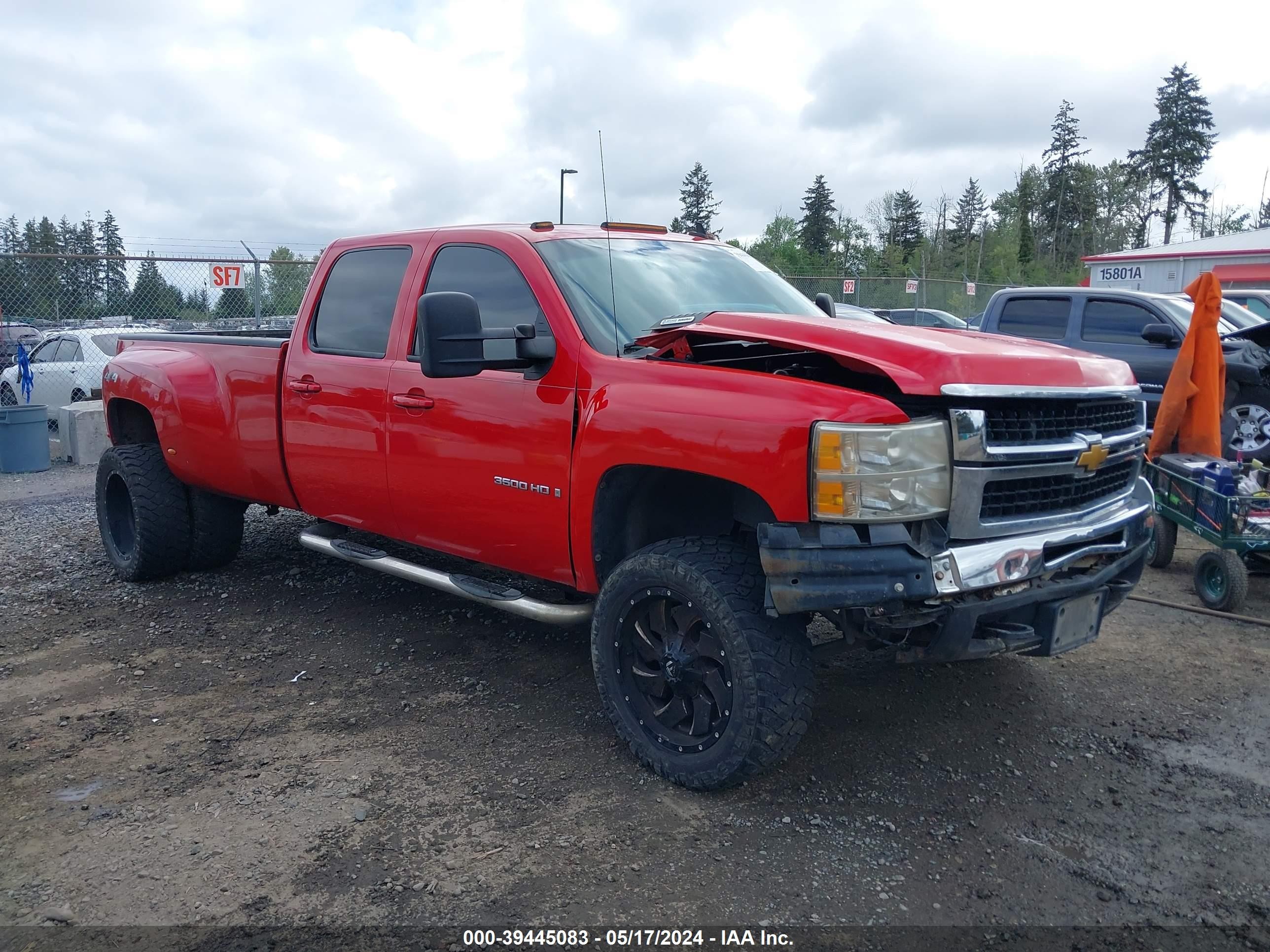 CHEVROLET SILVERADO 2008 1gcjk33648f139461