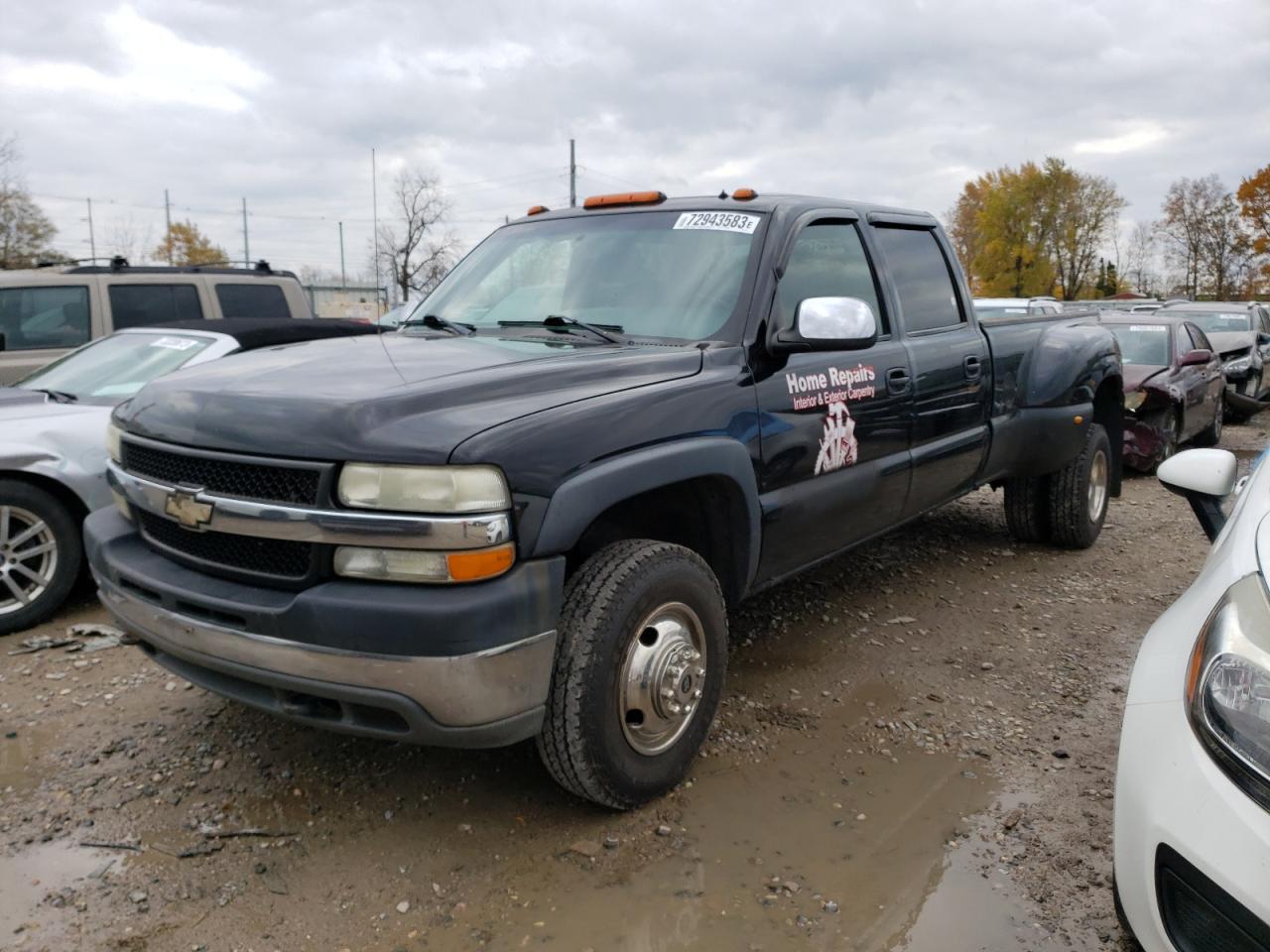 CHEVROLET SILVERADO 2002 1gcjk33g42f177112