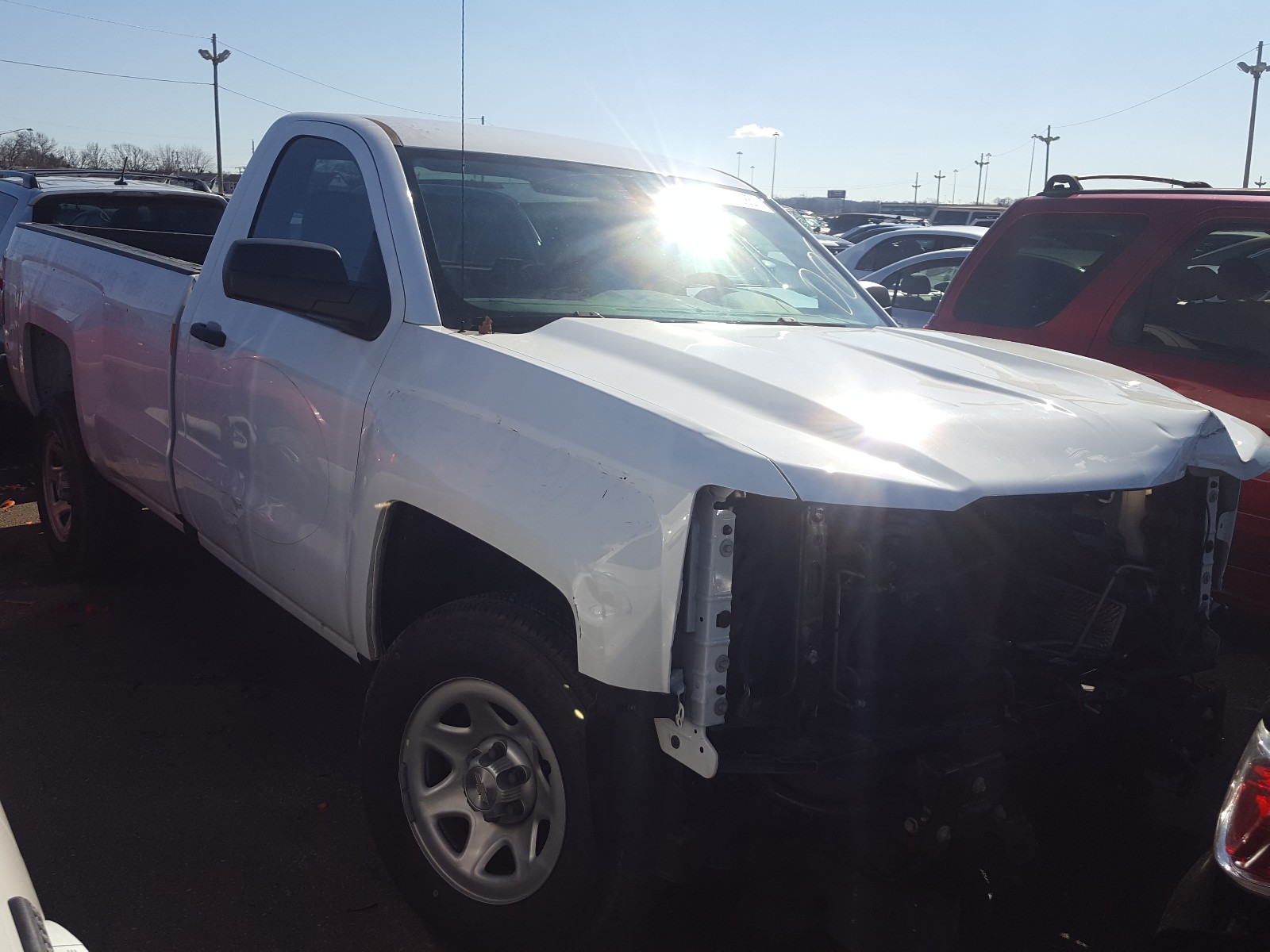 CHEVROLET SILVERADO 2016 1gcncneh0gz191191