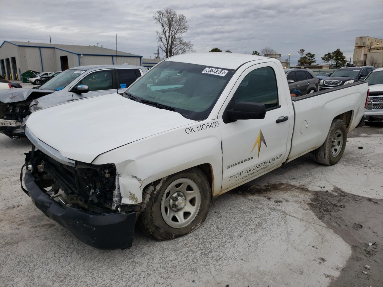 CHEVROLET SILVERADO 2018 1gcncneh0jz376008