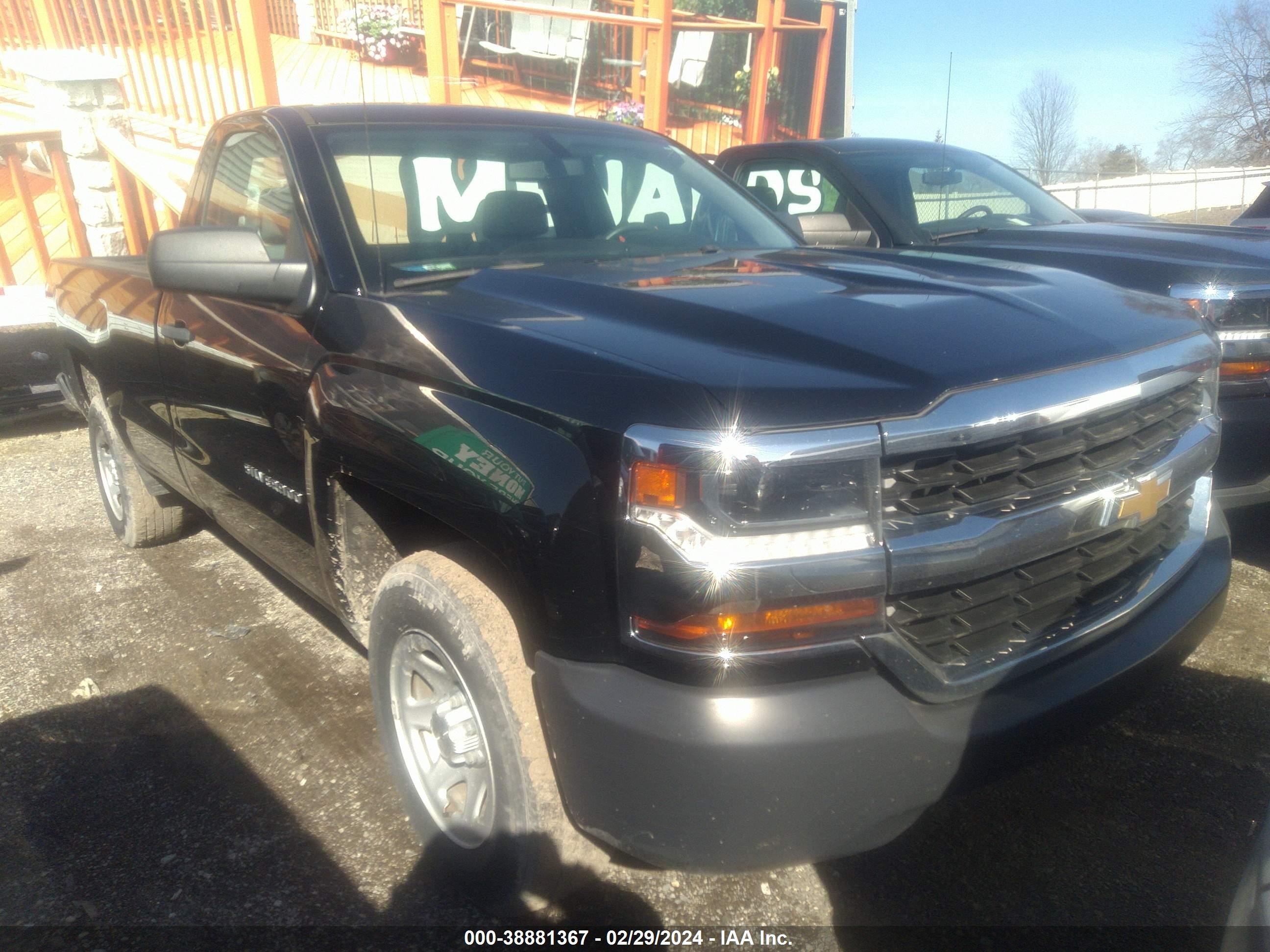 CHEVROLET SILVERADO 2017 1gcncneh5hz126841