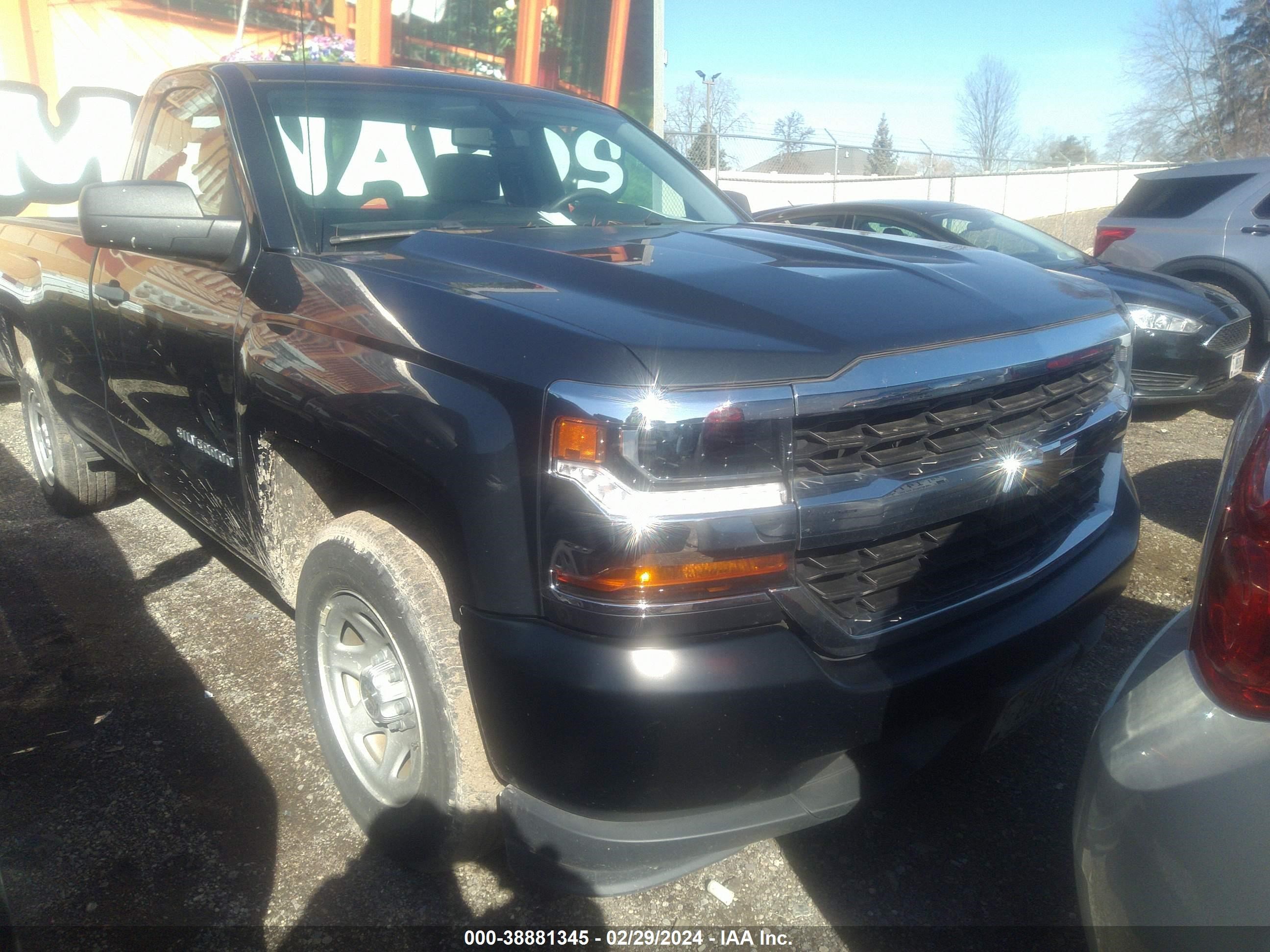 CHEVROLET SILVERADO 2017 1gcncneh9hz156358