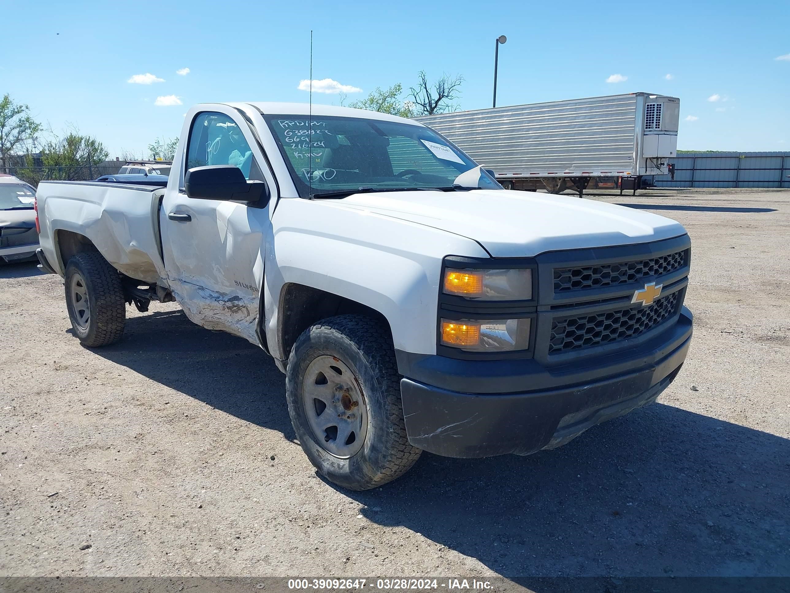 CHEVROLET SILVERADO 2015 1gcncpeh2fz434462