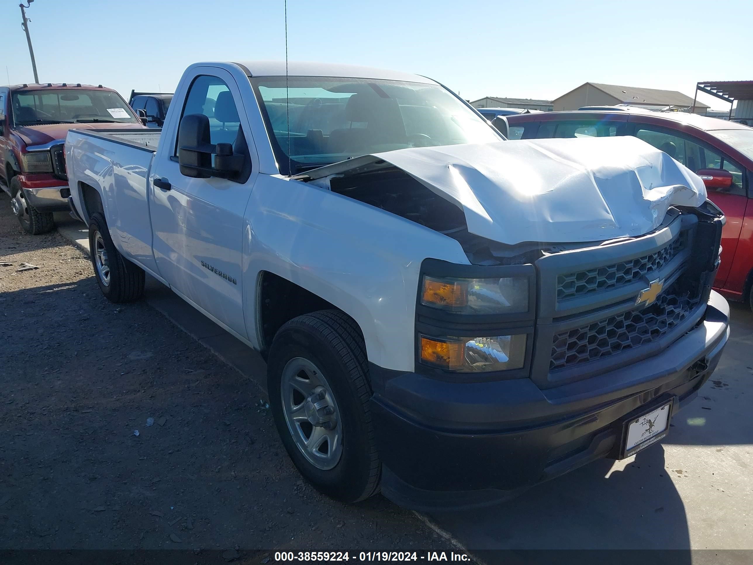 CHEVROLET SILVERADO 2014 1gcncpeh4ez384565