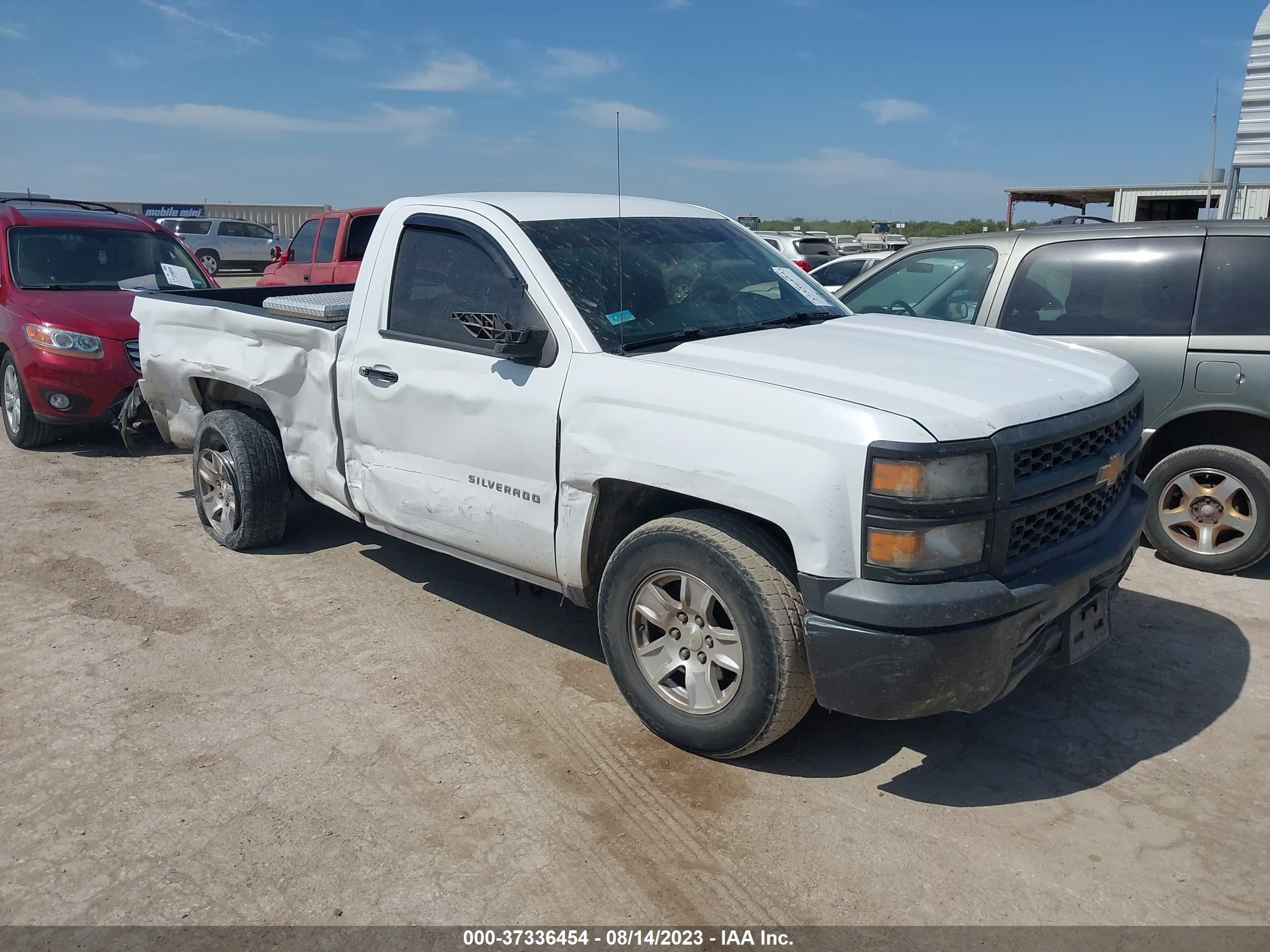 CHEVROLET SILVERADO 2014 1gcncpeh7ez155653