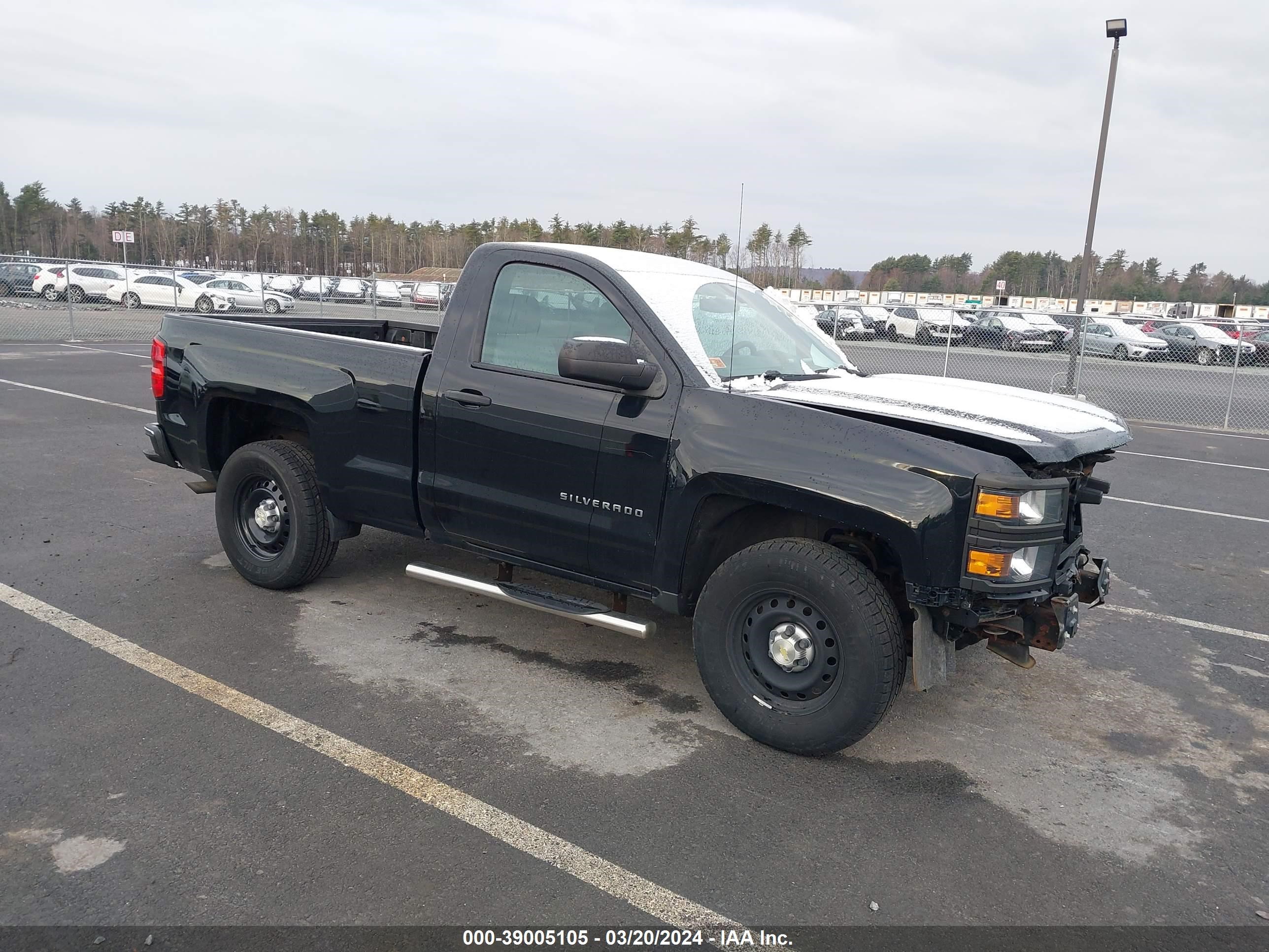 CHEVROLET SILVERADO 2014 1gcncpeh8ez216153