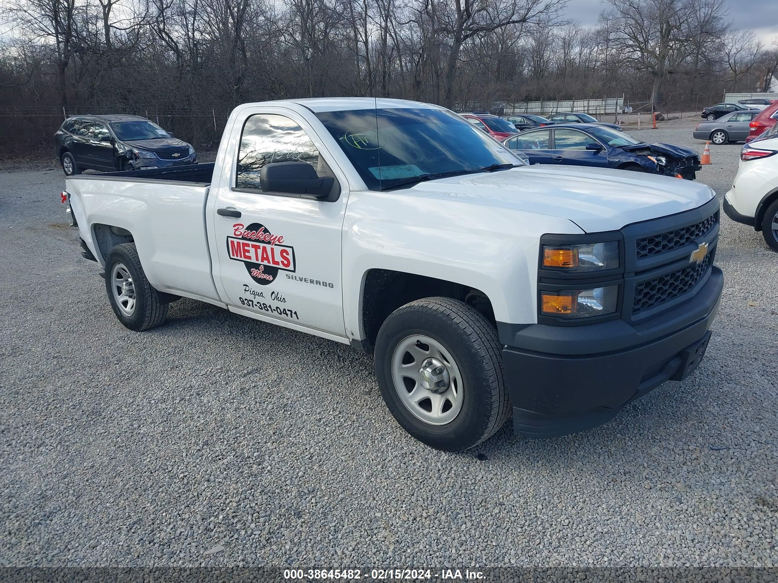 CHEVROLET SILVERADO 2015 1gcncpeh8fz171233