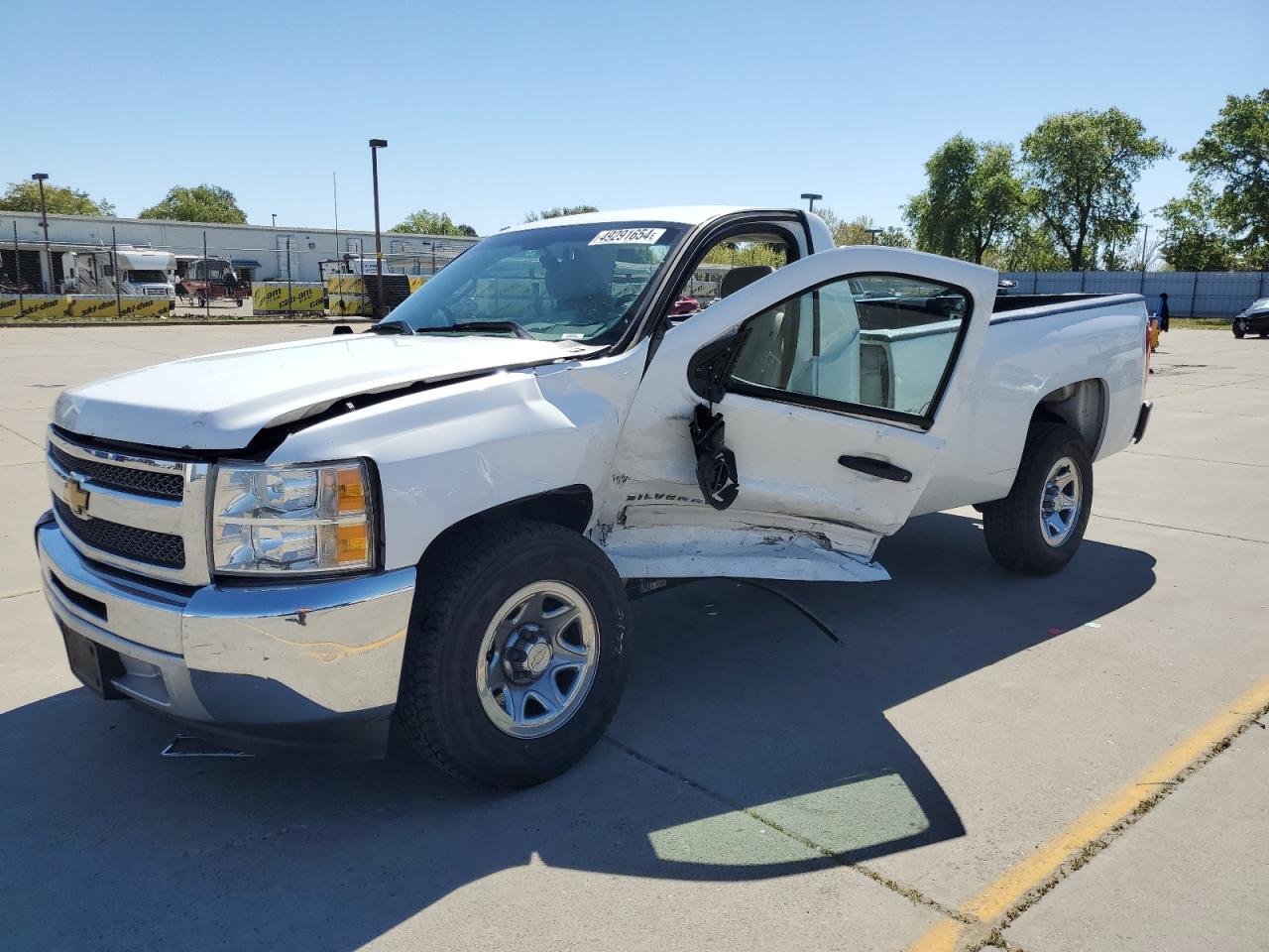 CHEVROLET SILVERADO 2012 1gcncsea1cz123462