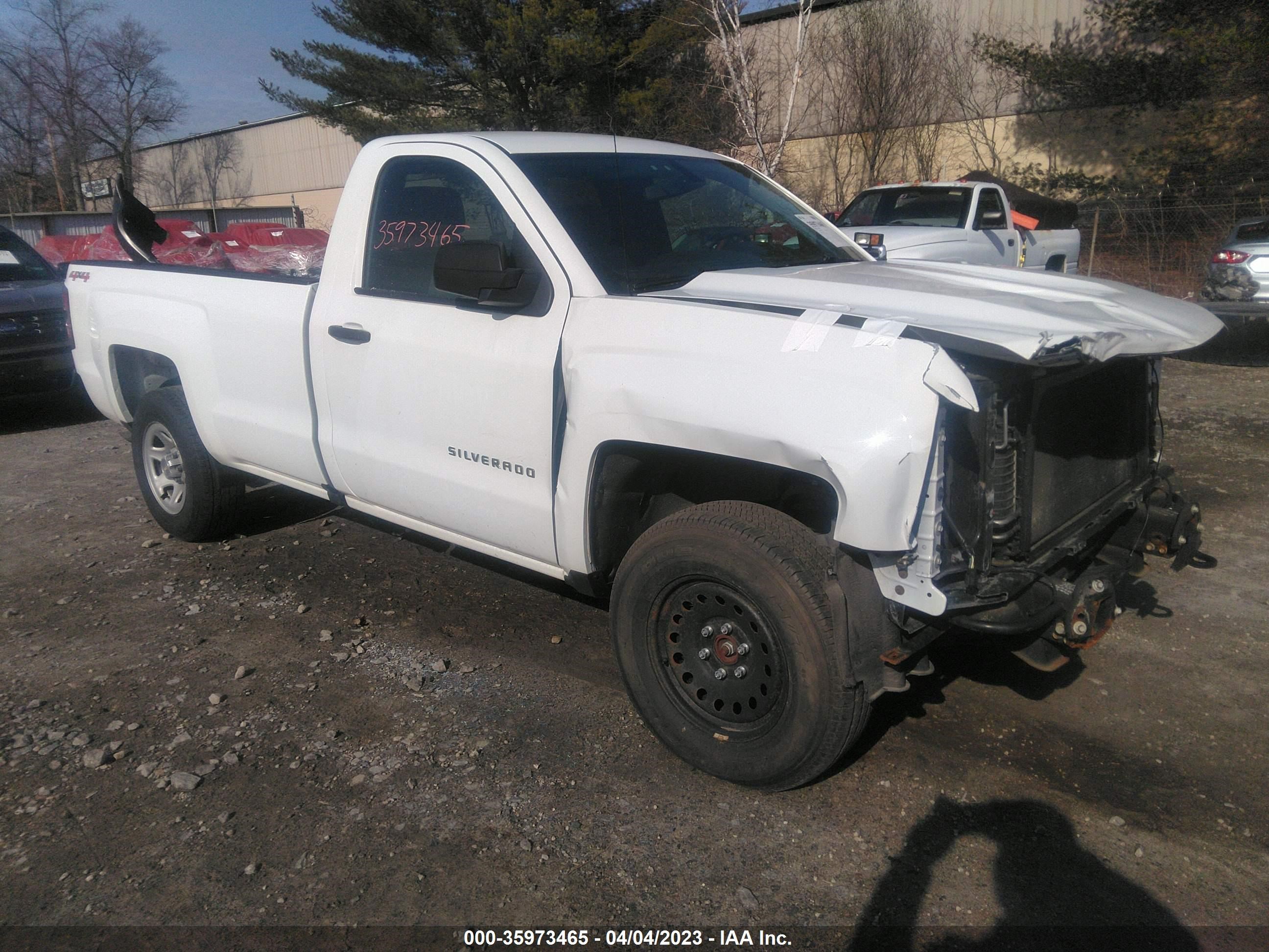 CHEVROLET SILVERADO 2017 1gcnknec2hz165071