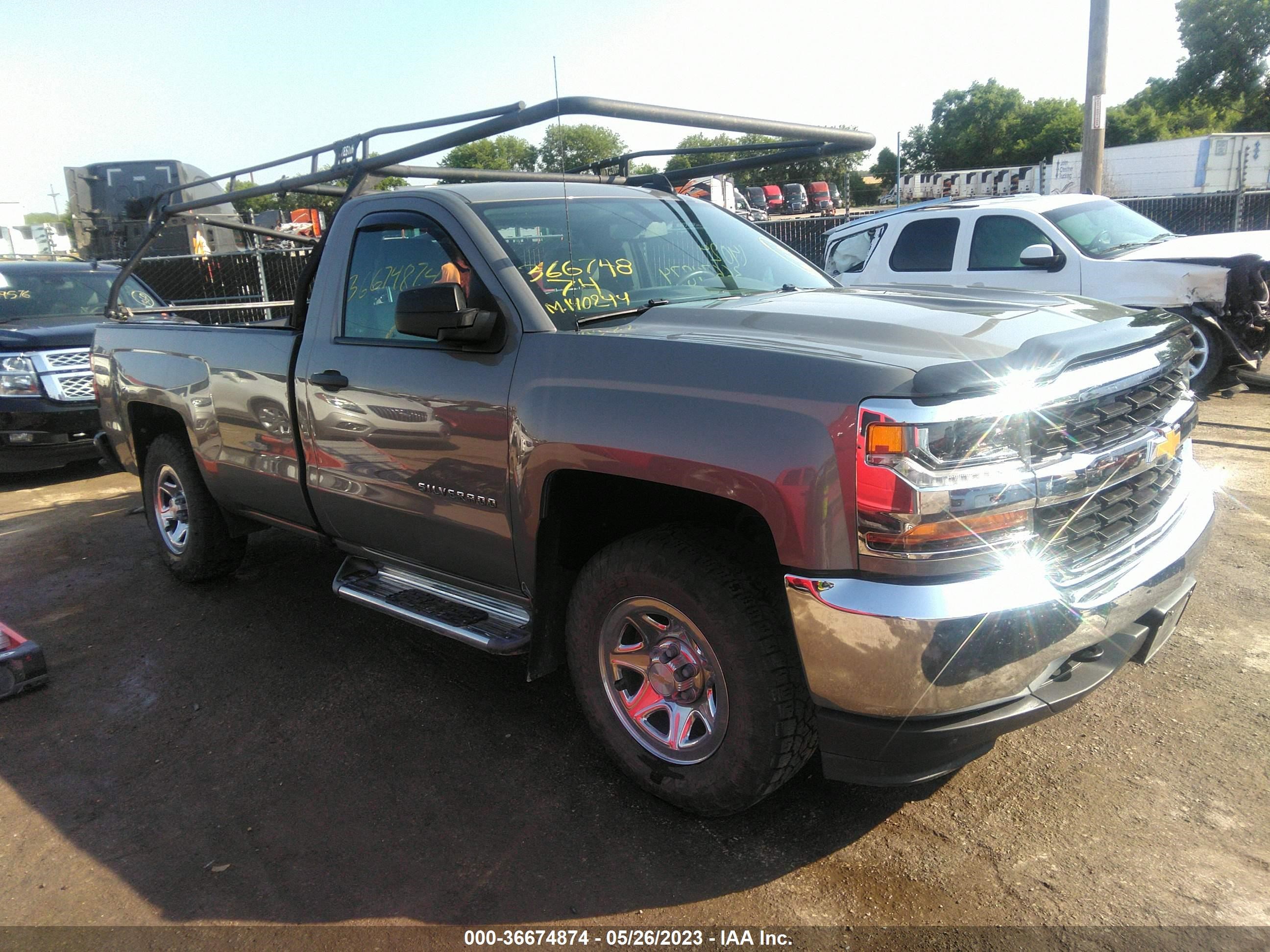 CHEVROLET SILVERADO 2017 1gcnknec4hz193163