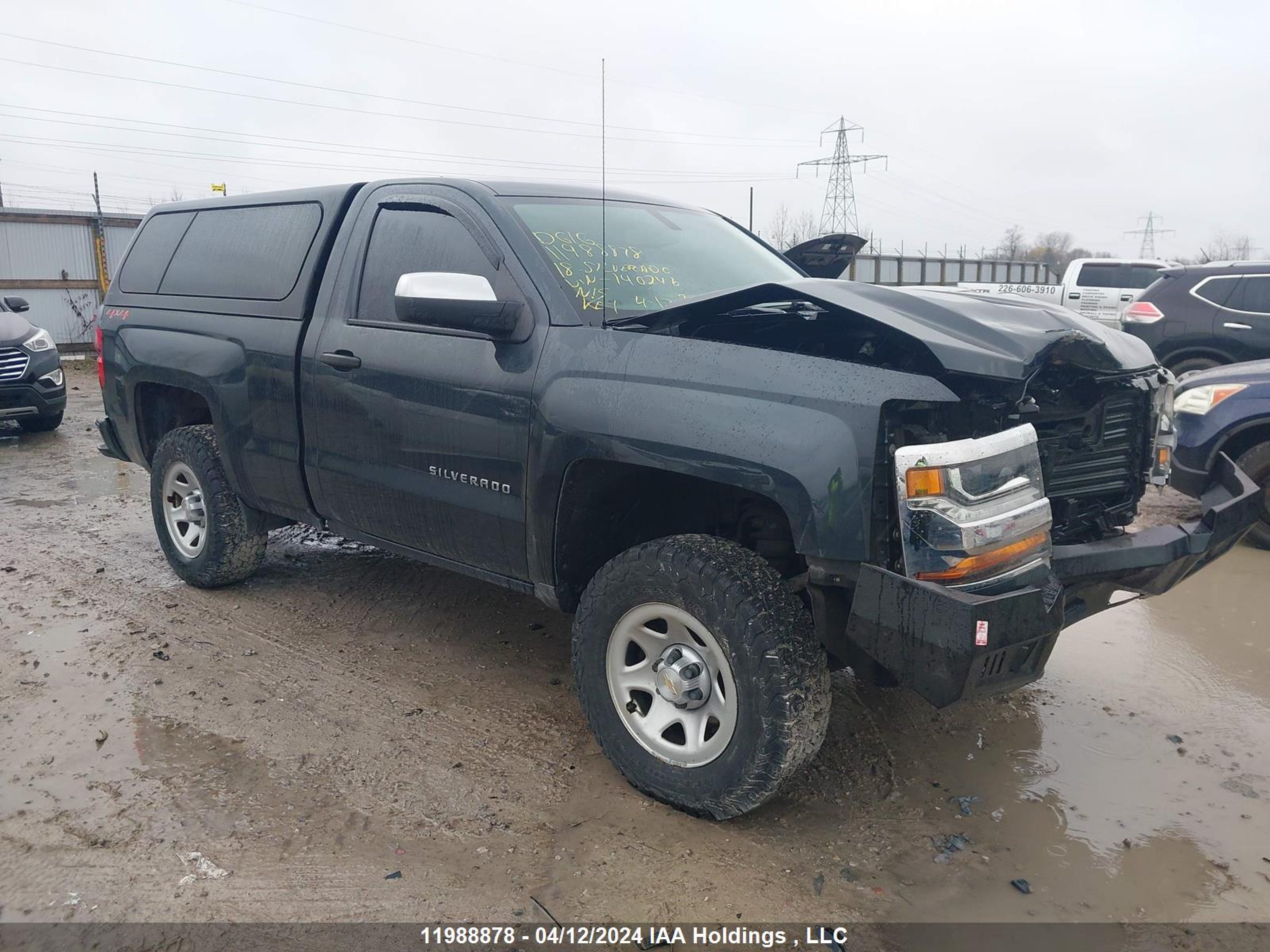 CHEVROLET SILVERADO 2018 1gcnknecxjz140246