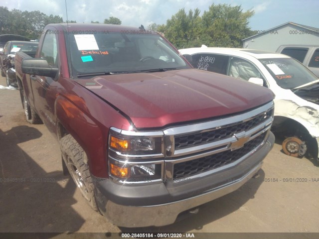 CHEVROLET SILVERADO 1500 2014 1gcnkpec1ez376639