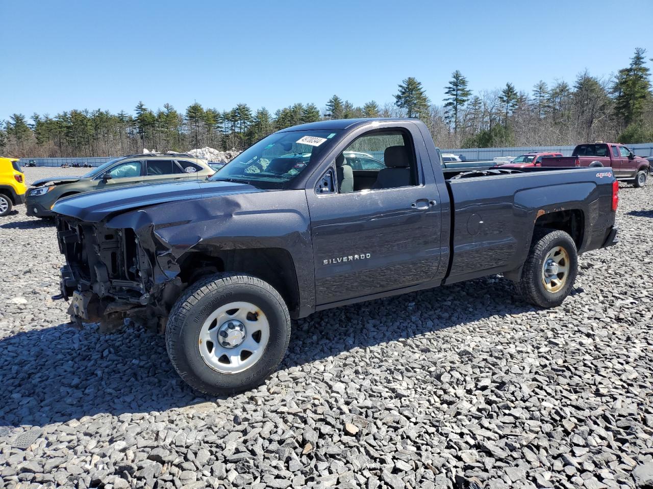 CHEVROLET SILVERADO 2014 1gcnkpec4ez252574