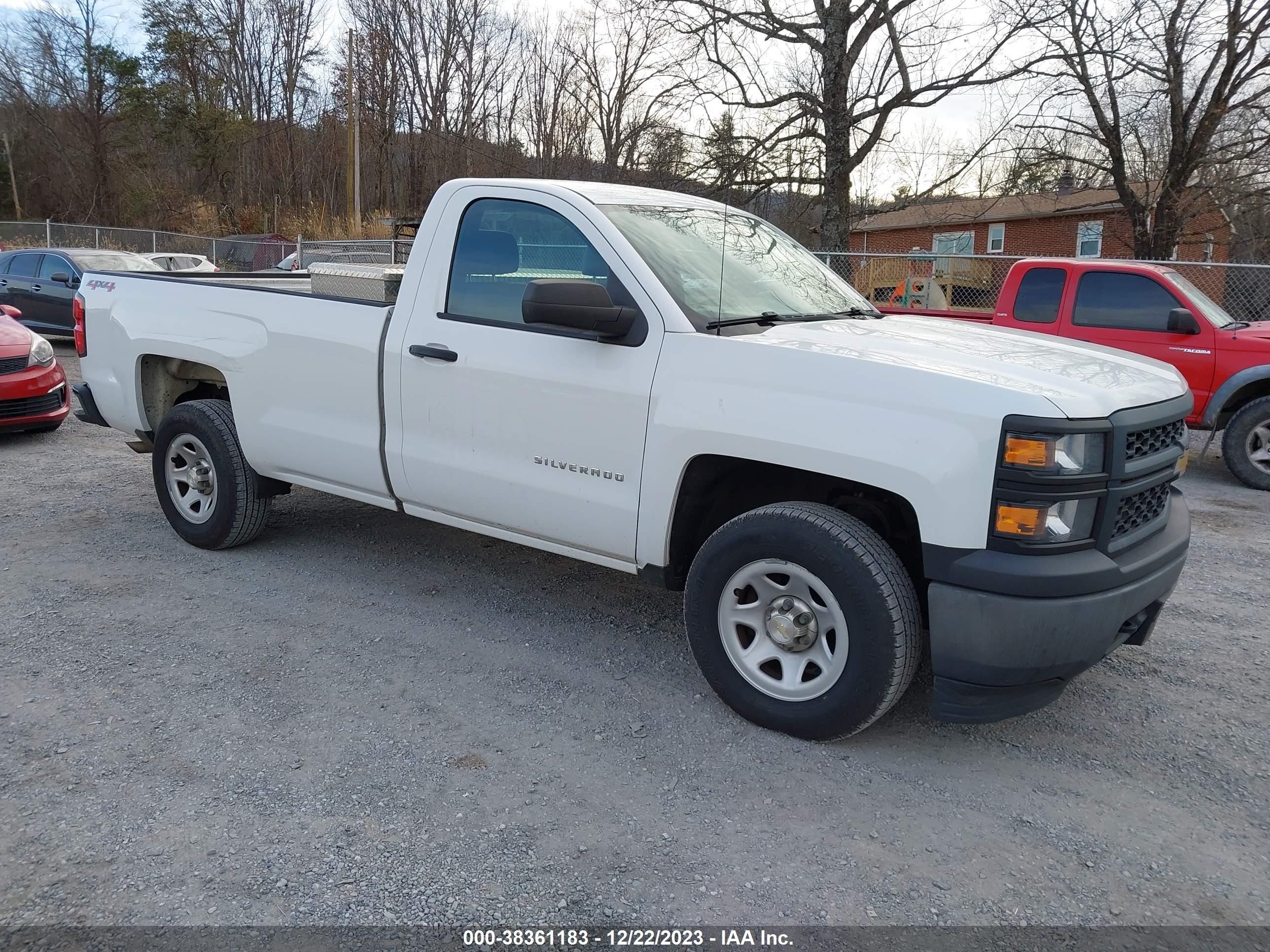 CHEVROLET SILVERADO 2015 1gcnkpeh7fz351001