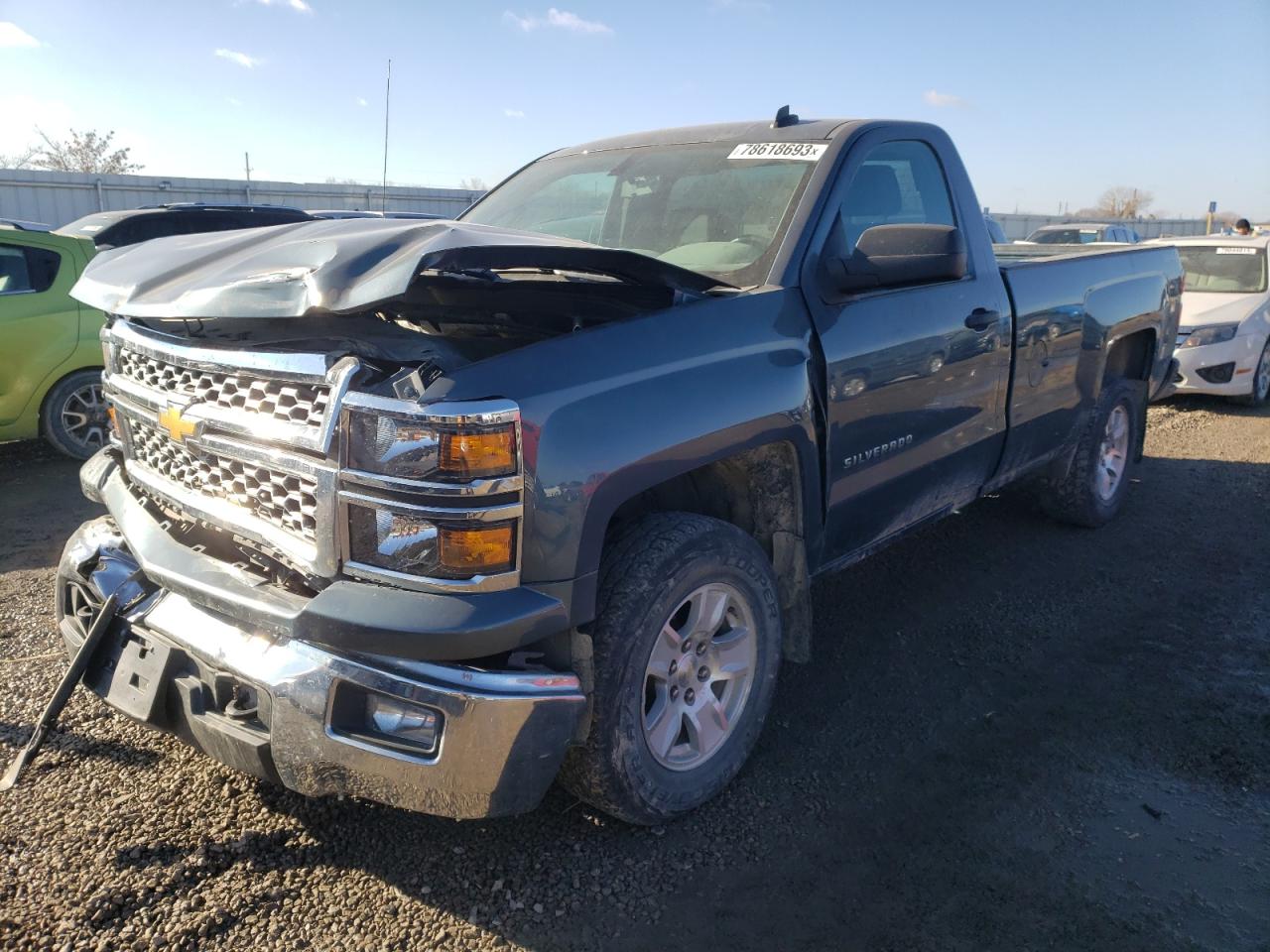 CHEVROLET SILVERADO 2014 1gcnkrec2ez268090