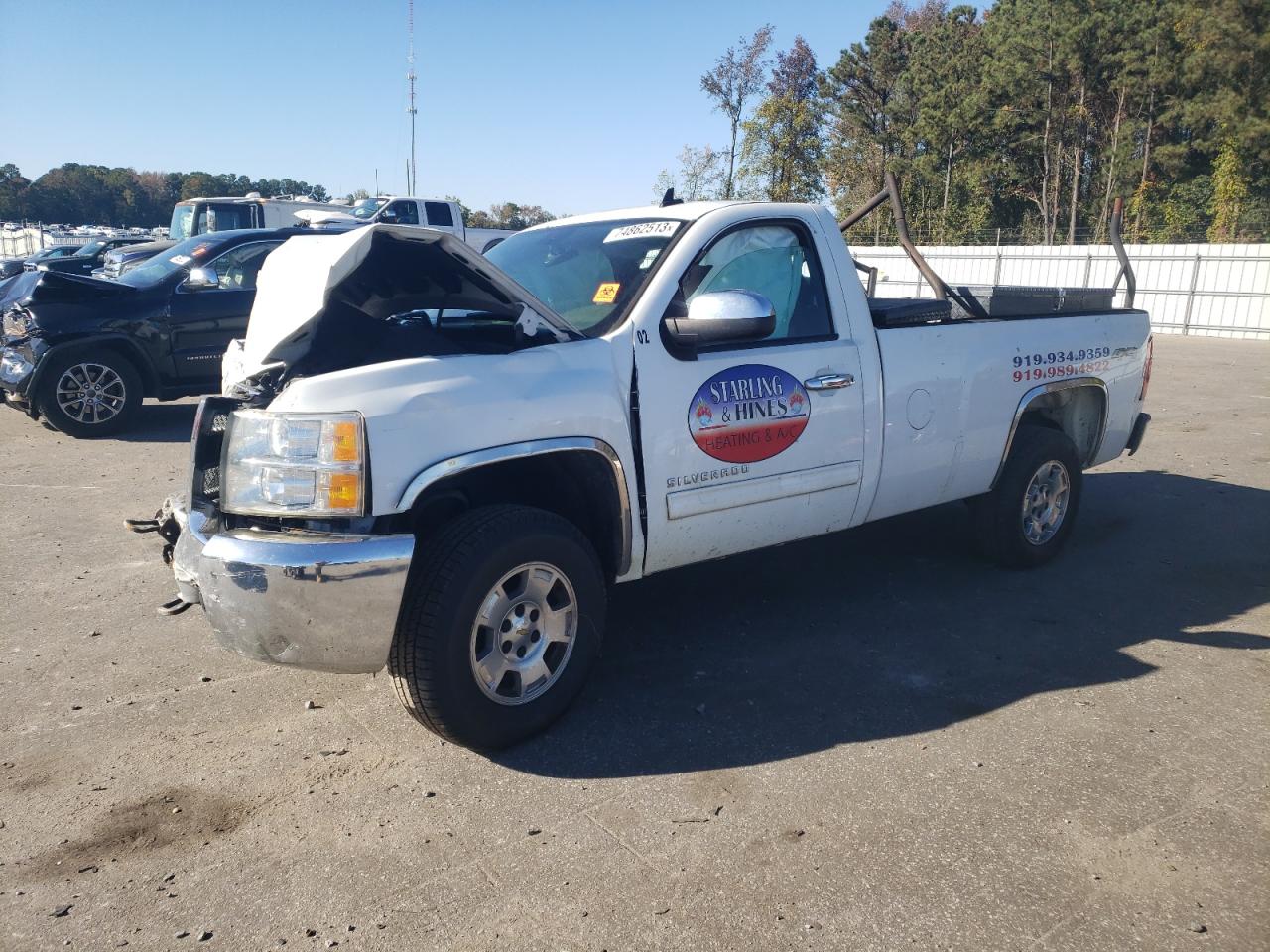 CHEVROLET SILVERADO 2013 1gcnksea4dz153494