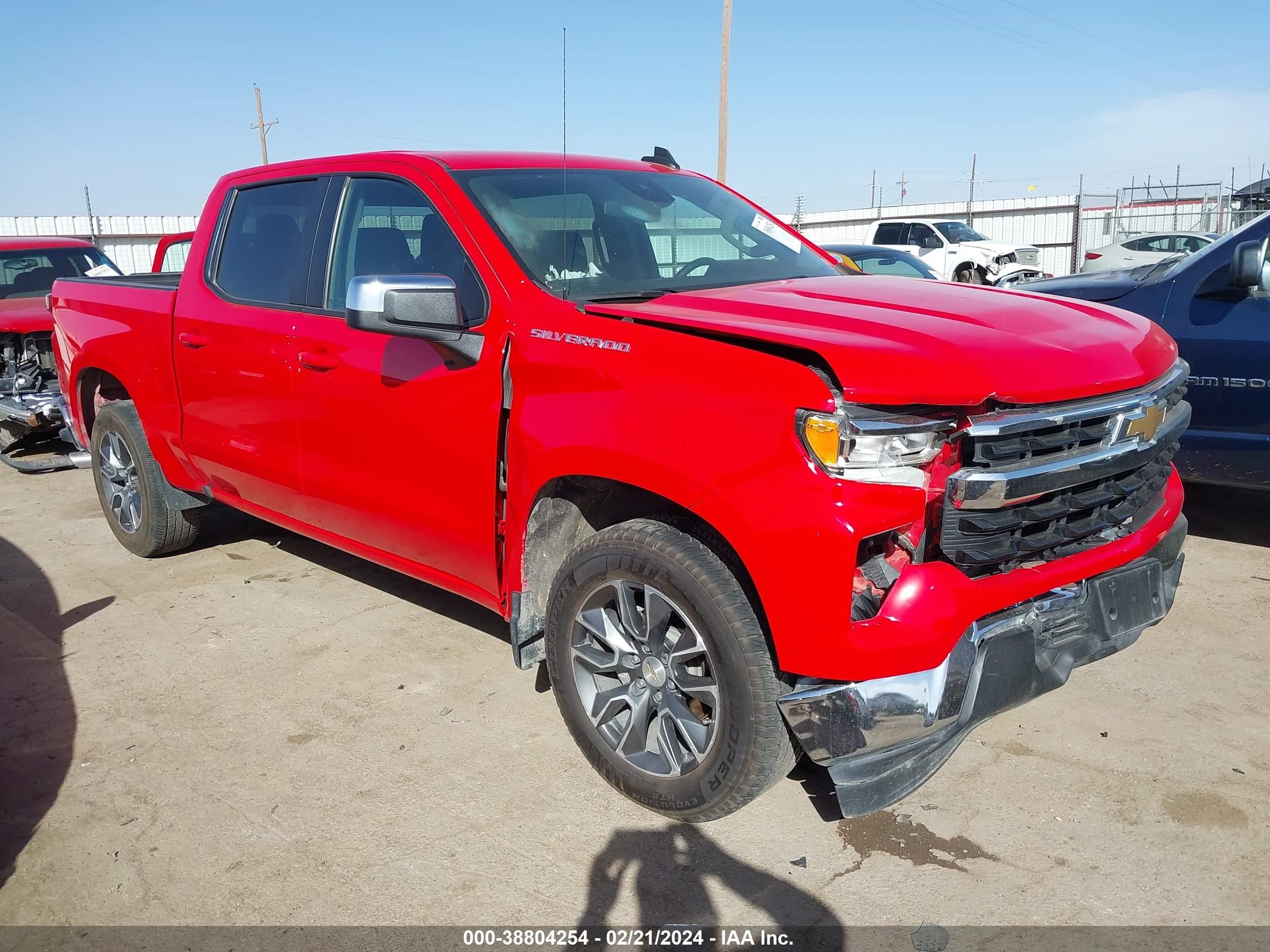 CHEVROLET SILVERADO 2023 1gcpacek6pz131687