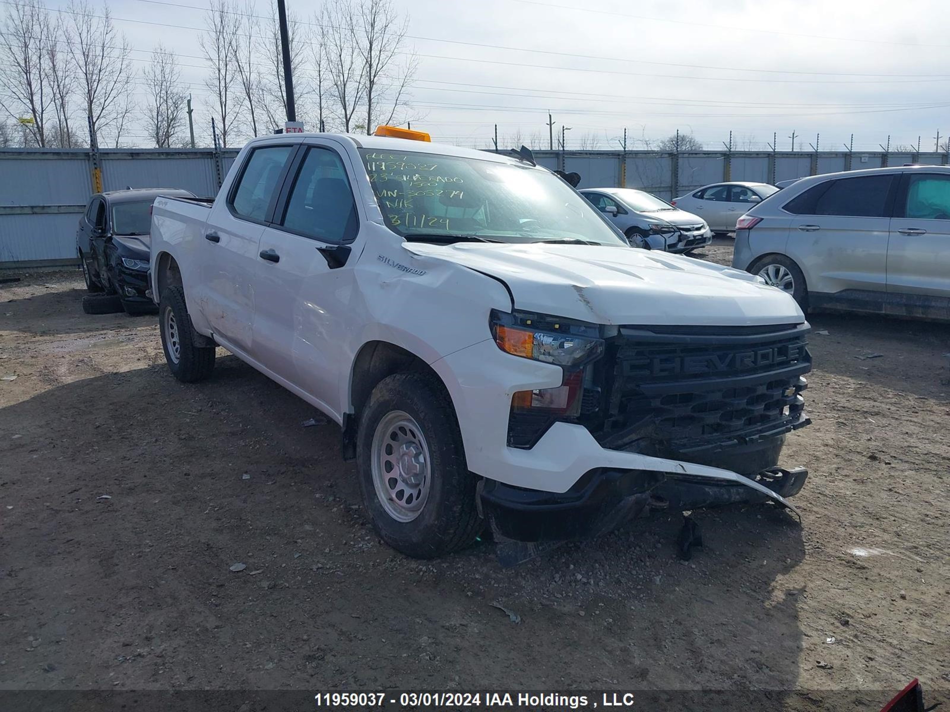 CHEVROLET SILVERADO 2023 1gcpdaek3pz305274